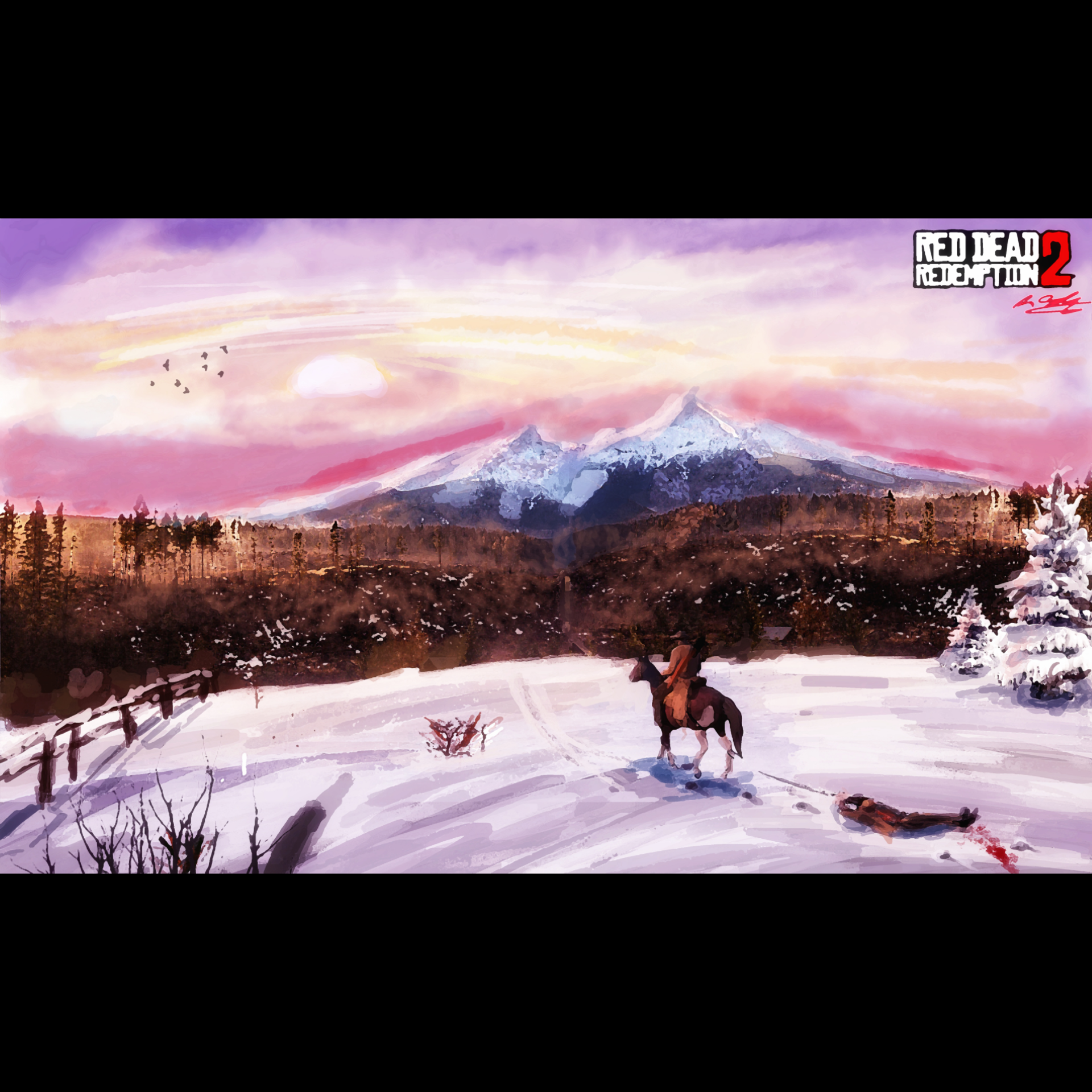 Red dead Bounty hunt par artyconart