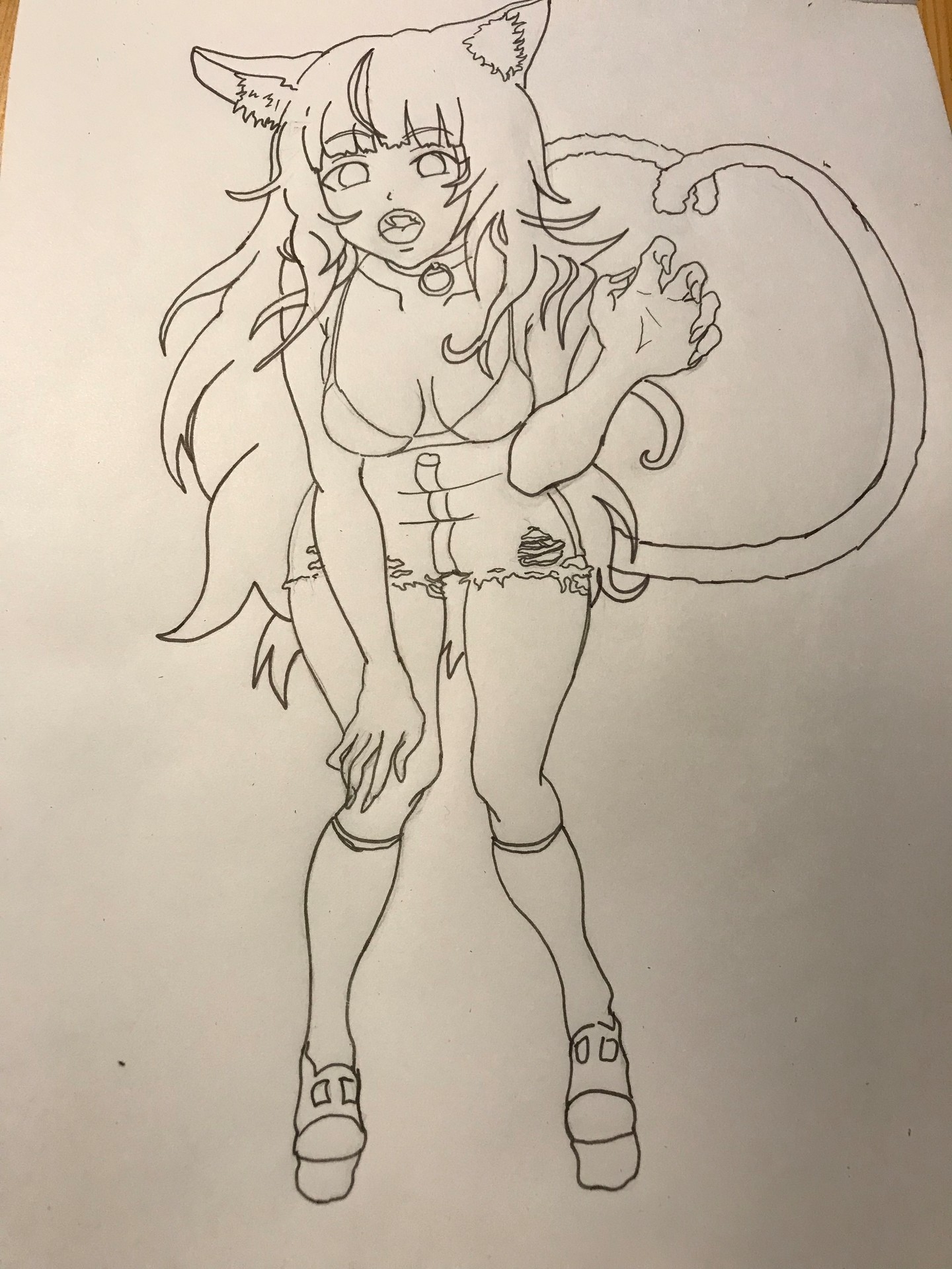 Copie draw girl traditionnelle draw par Boy28