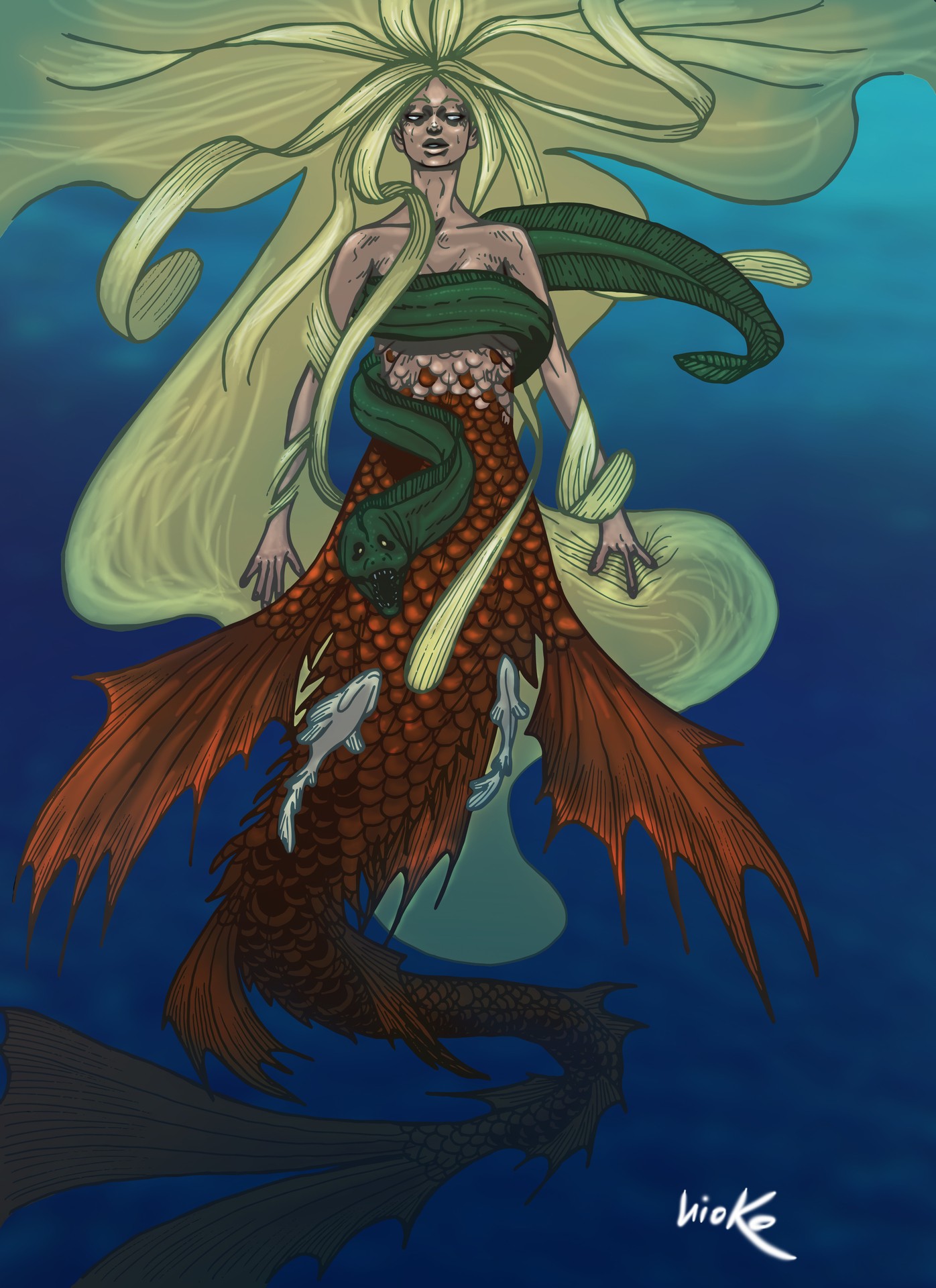 Mermaid-color par Nioko