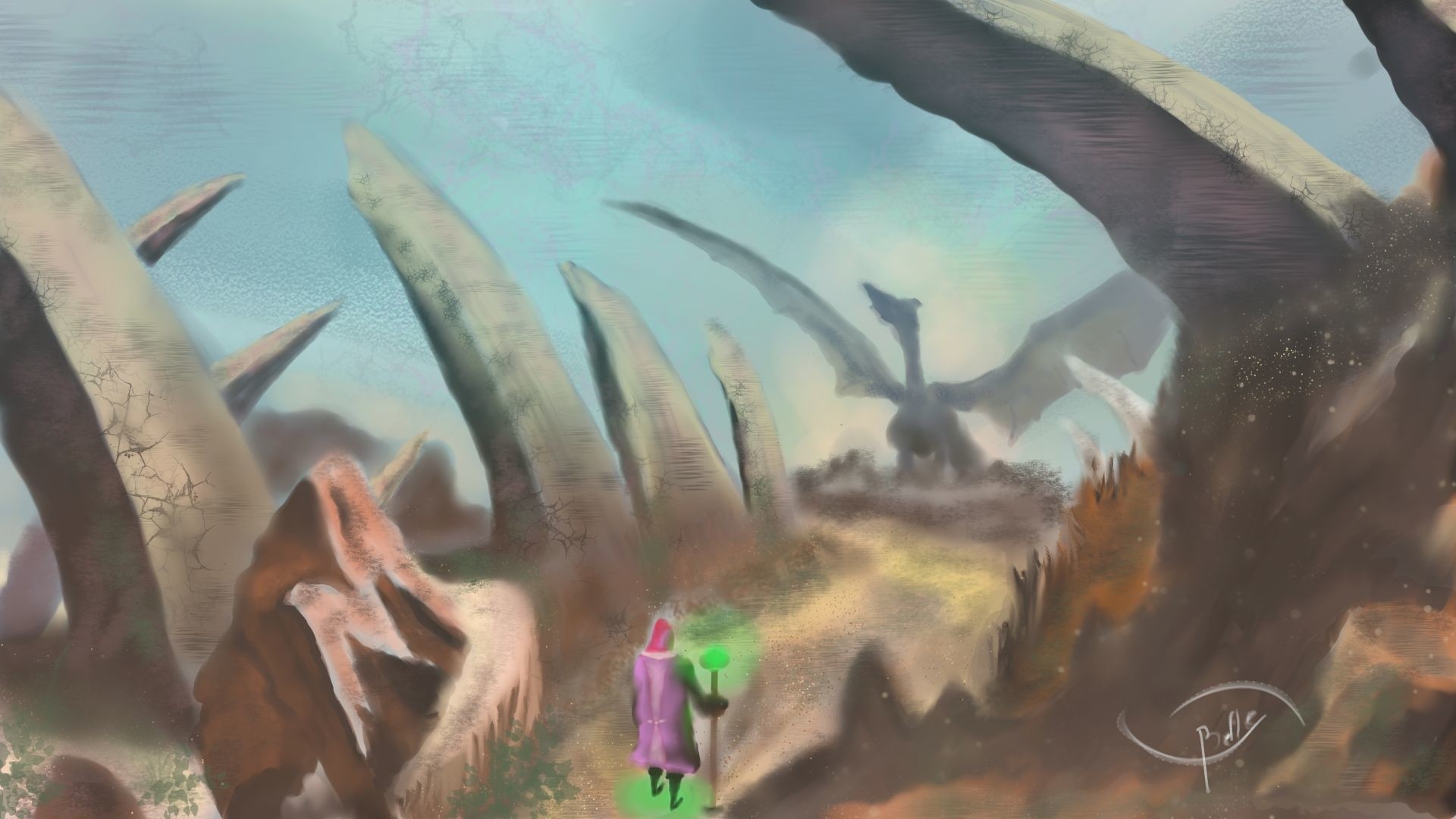 PAYSAGE+DRAGON par RATUS