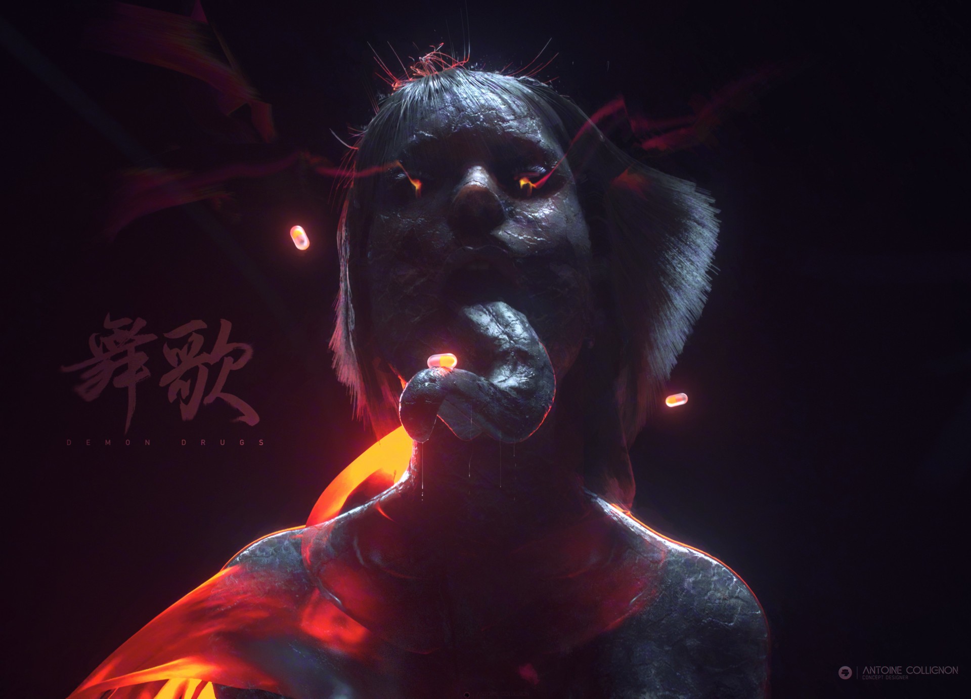 Demon drugs par Antoine Collignon