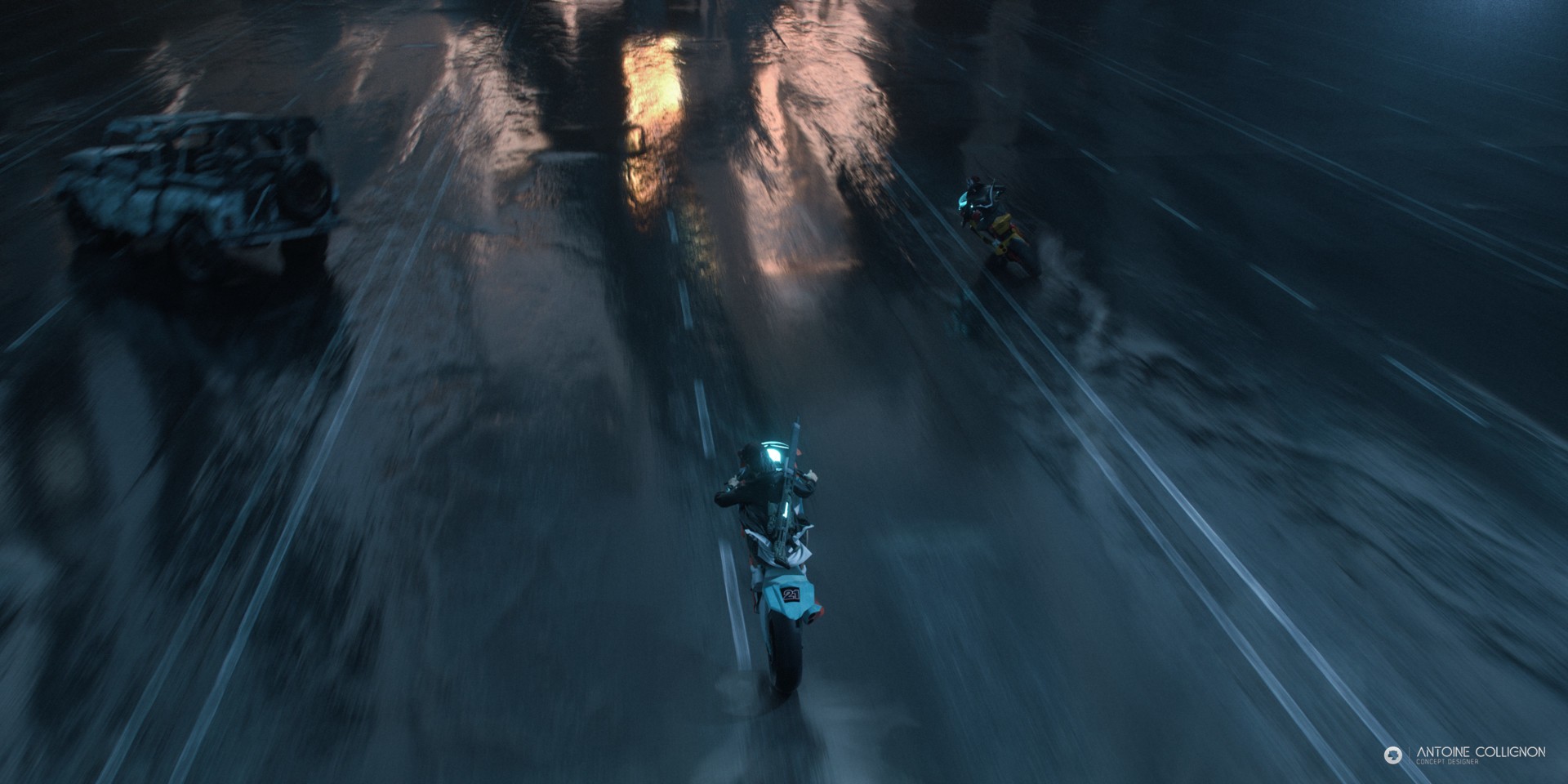 Satellite Hunter par Antoine Collignon