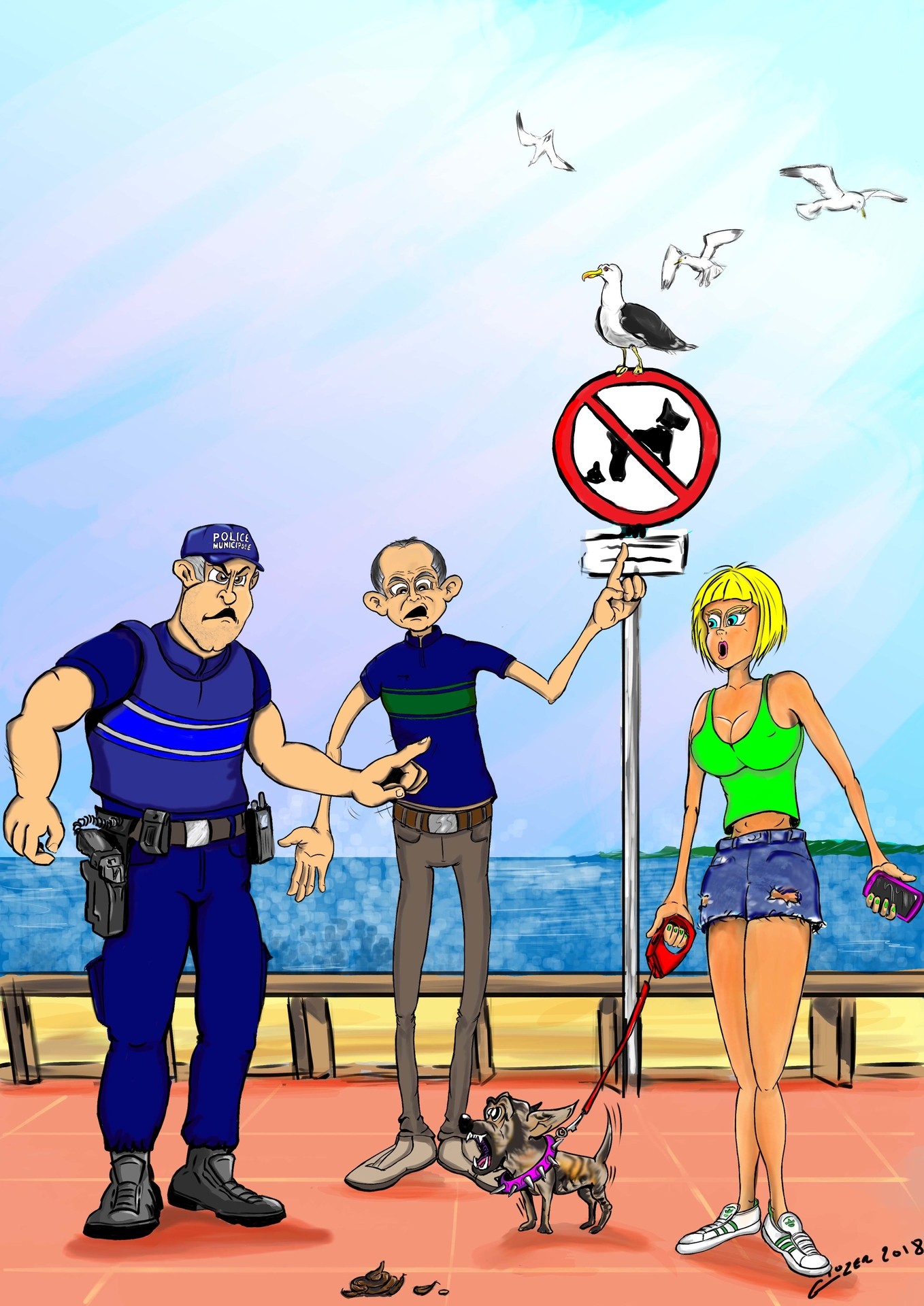 affiche incivilité jpg par giozer