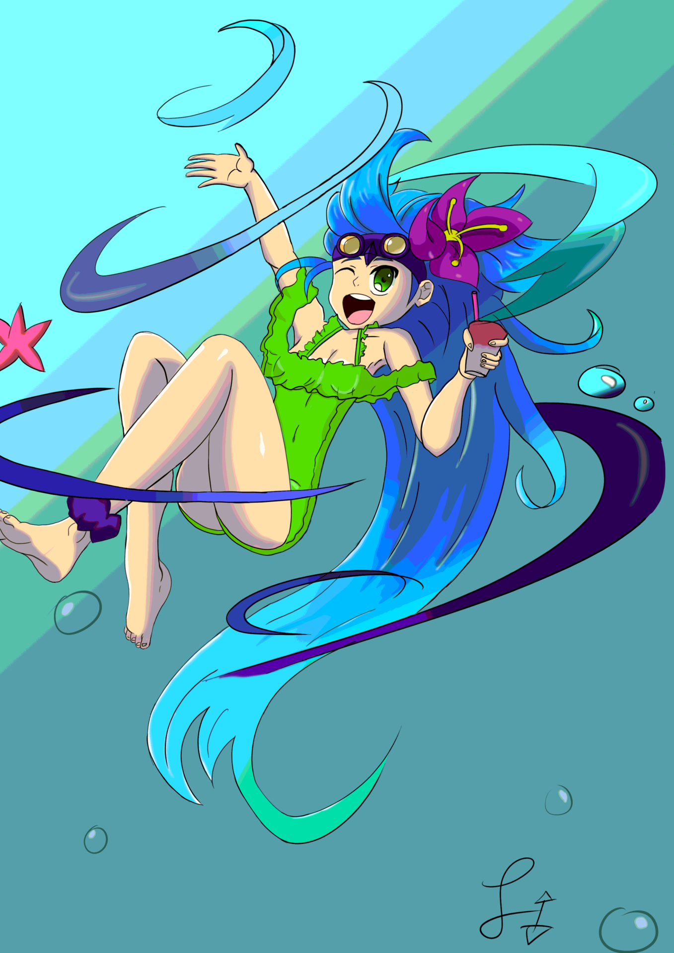 fan-art-Zoé-lol-2 par BaK0uRa