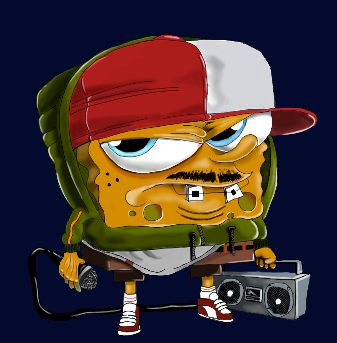 bob l'eponge version 2018  par Digit.alex