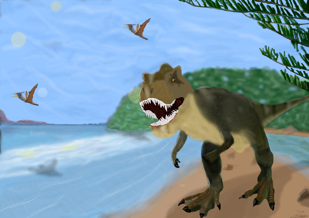 dinosaure par Digit.alex