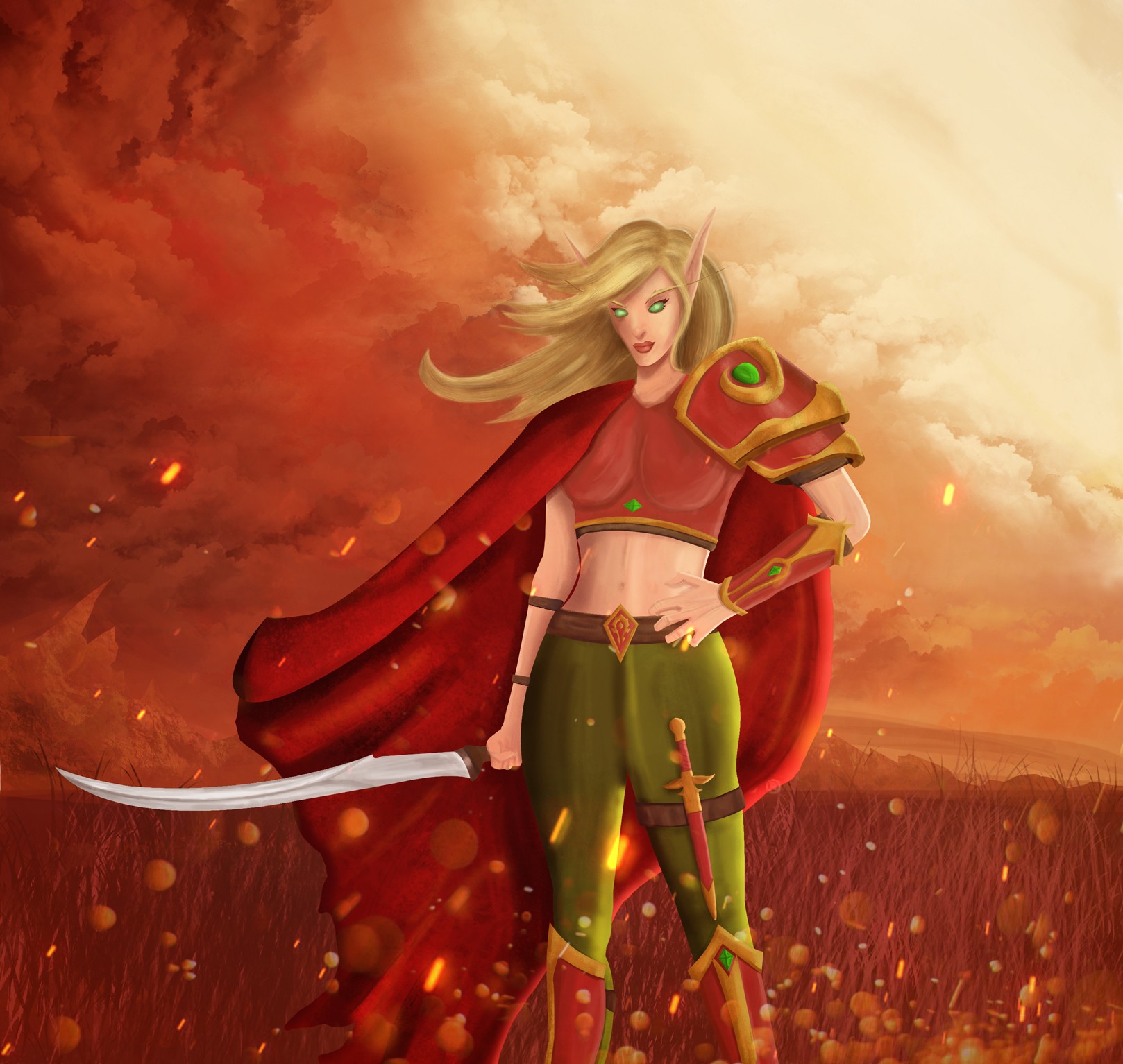 Blood elf par Joffrey Ribeiro