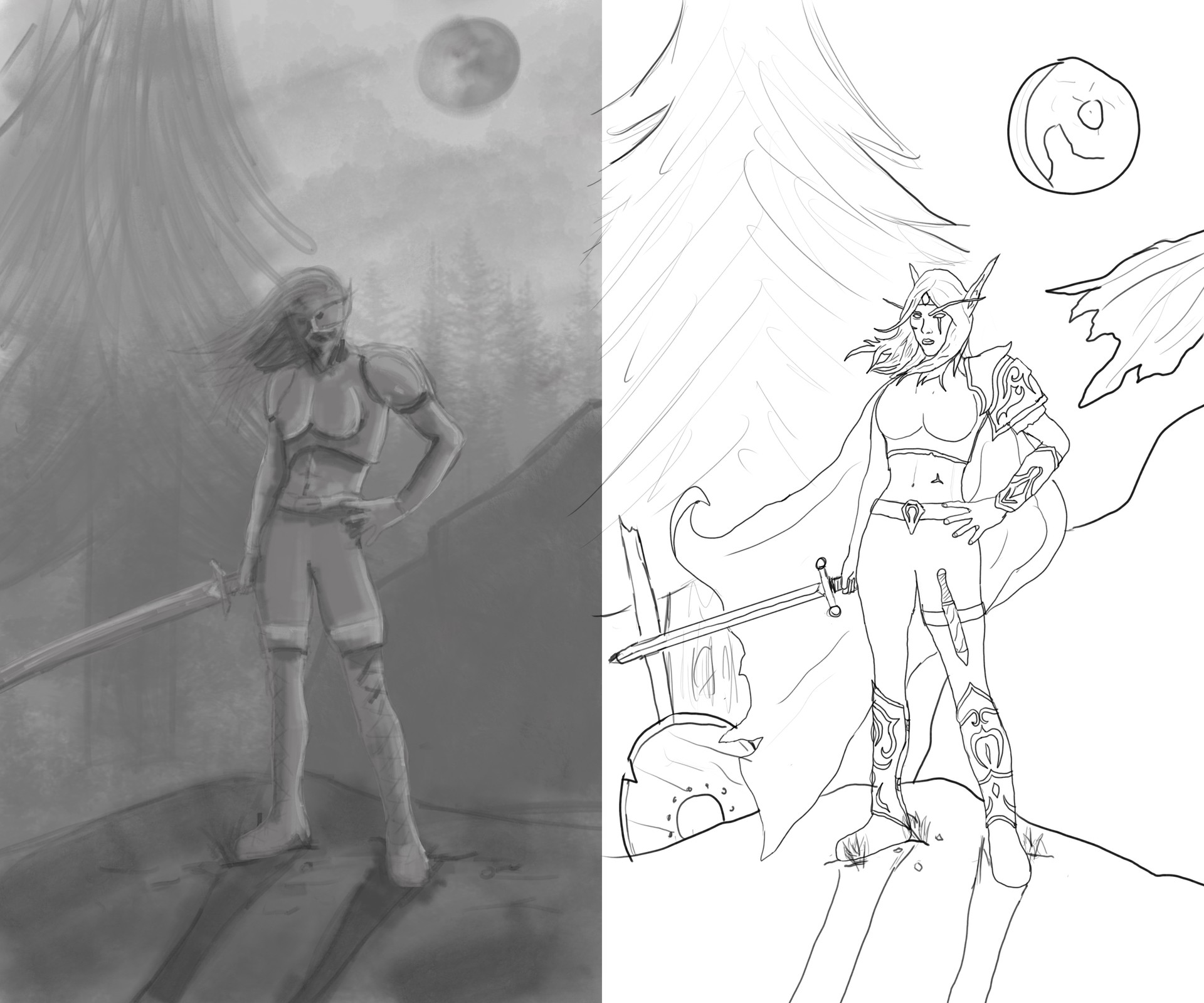 Test speed painting par Joffrey Ribeiro