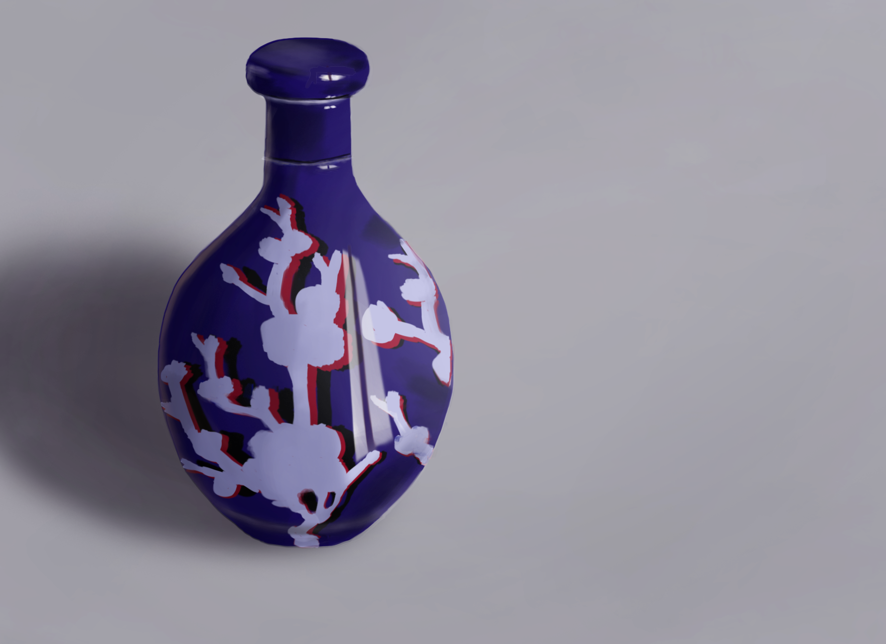 Bouteille_bleue par Grija