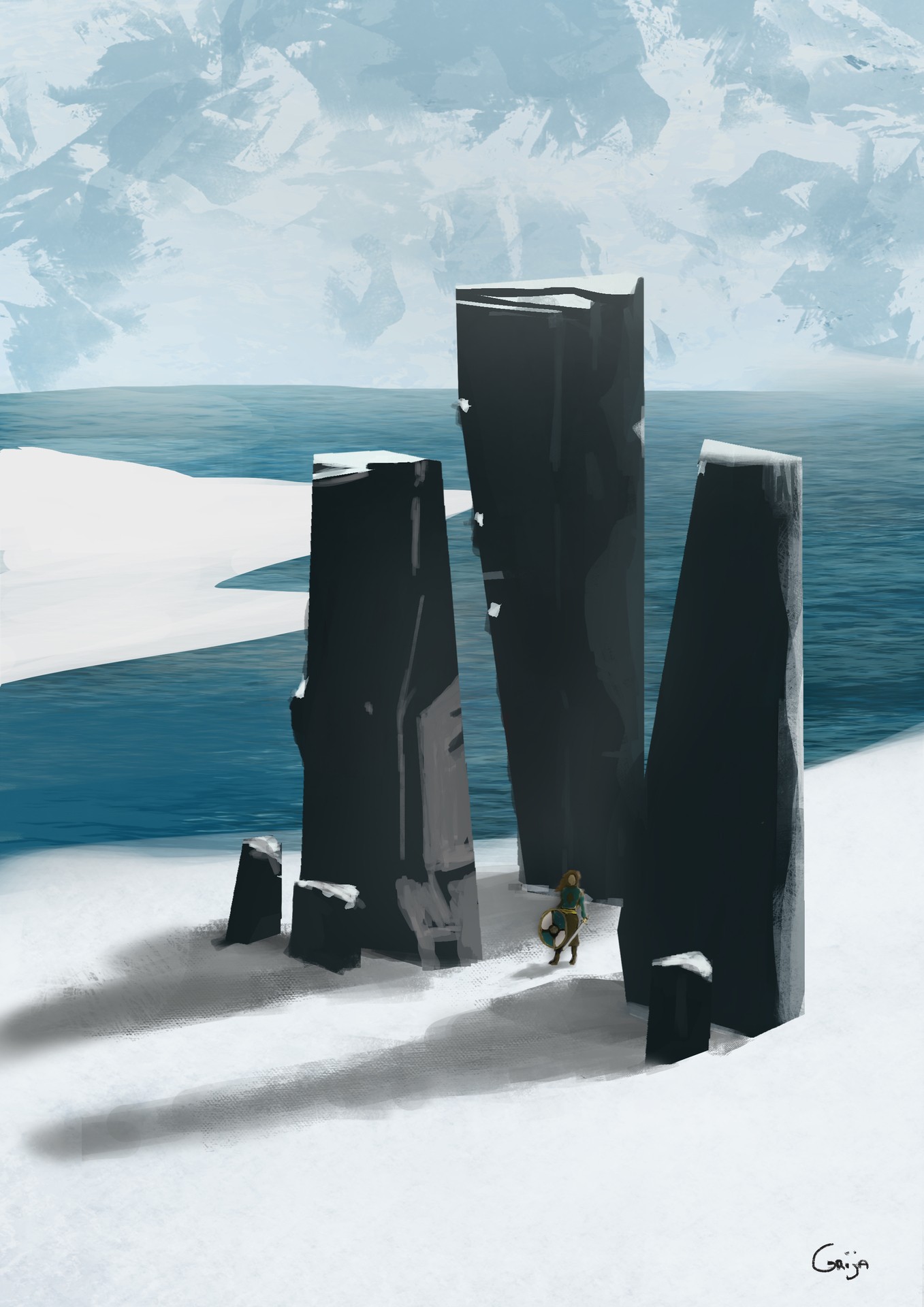 Sparth_rocksinbluehole par Grija