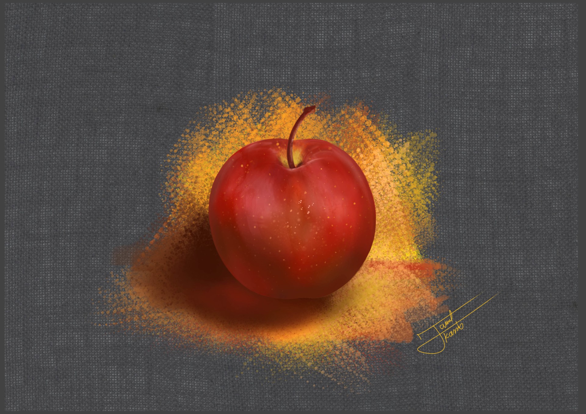 essai pomme par kromo