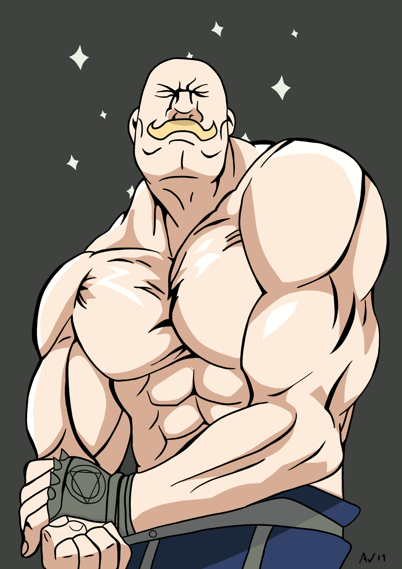 Alex louis Armstrong par Celestuna