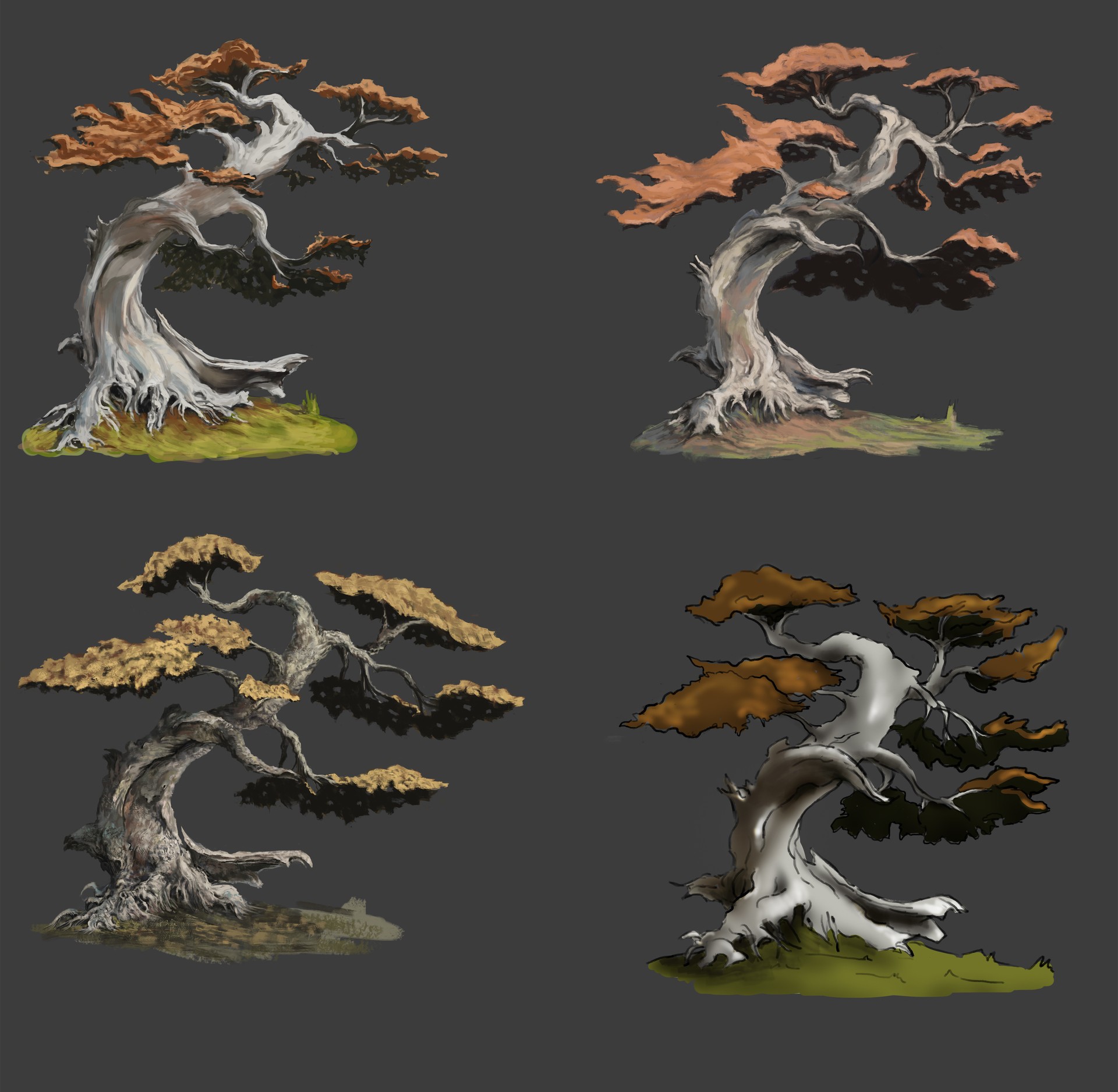 arbre style par Damdeo