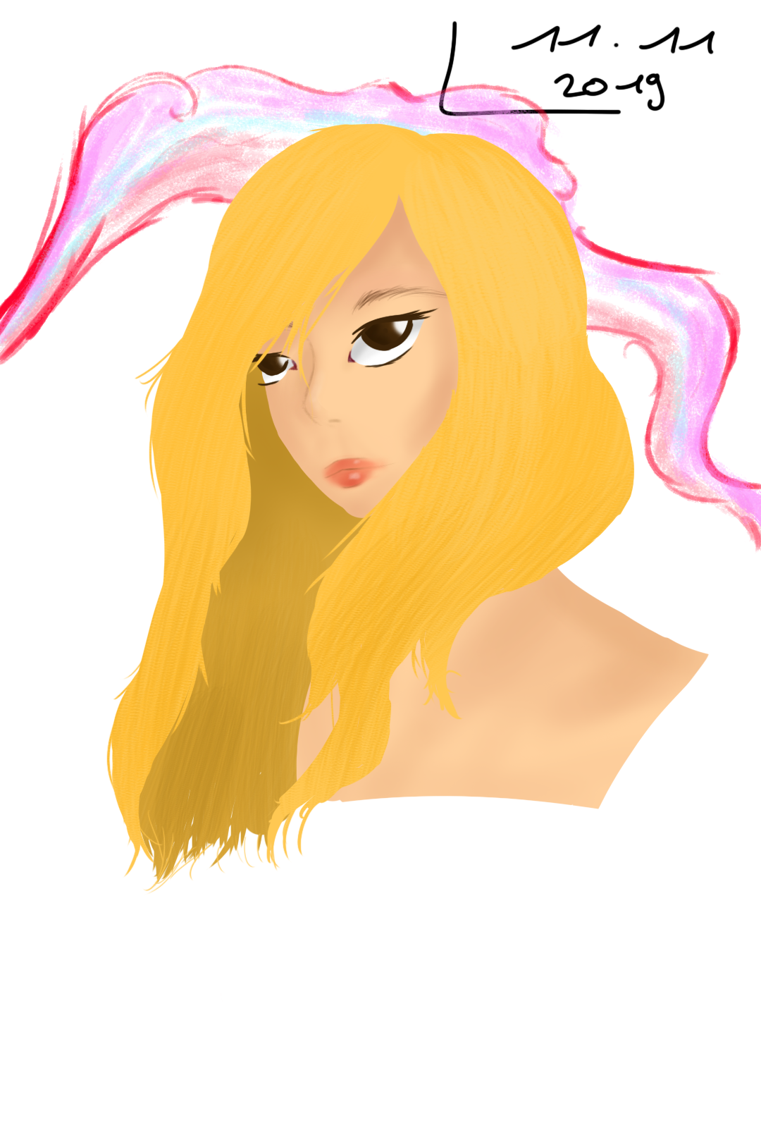 Blondine par charvinem