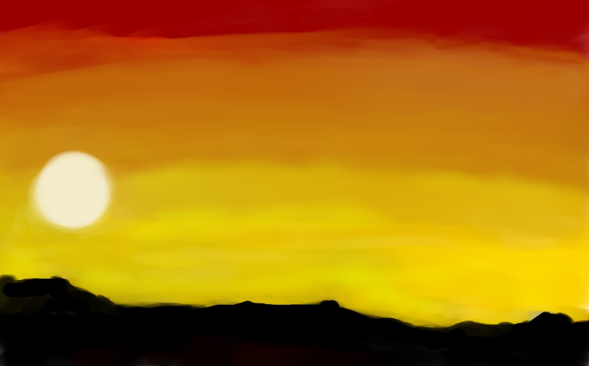 Coucher soleil 2 par hasac
