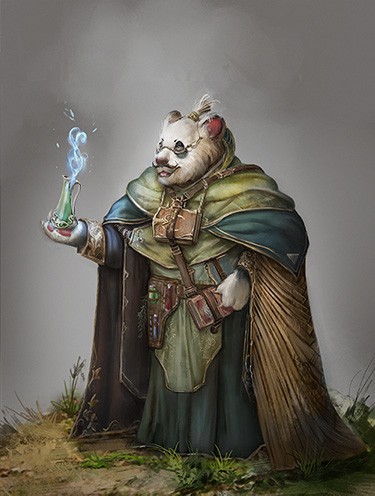 Pandérin - AnonGMI - Digital Painting .School
