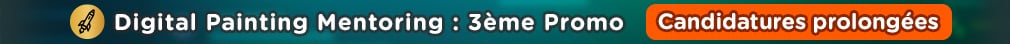 Les candidatures sont ouvertes pour la 3ème promo de Digital Painting Mentoring