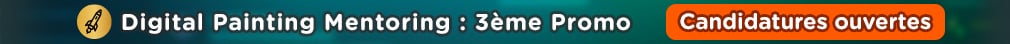 Les candidatures sont ouvertes pour la 3ème promo de Digital Painting Mentoring