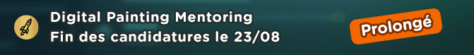 Les candidatures sont ouvertes pour la 3ème promo de Digital Painting Mentoring