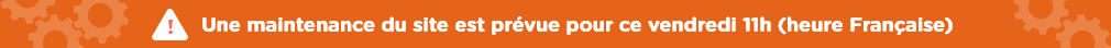 Mise à jour du site prévu ce vendredi à 11h. Elle devrait durer 4 heures.