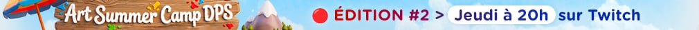 Deuxième édition de l'Art Summer Camp 26 ce Jeudi à 20h sur Twitch