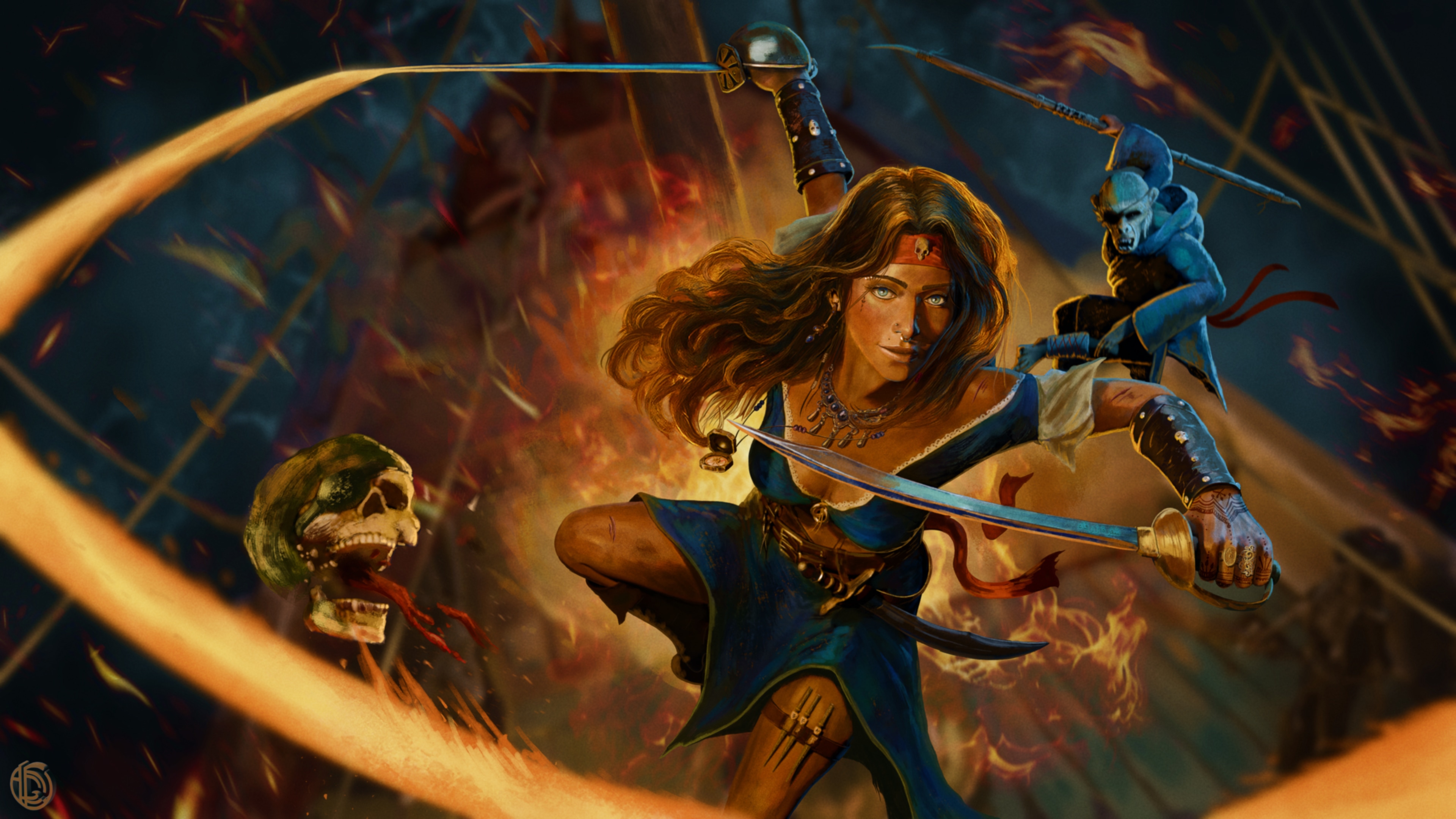 Challenge #20 - Lame Bleue par daff