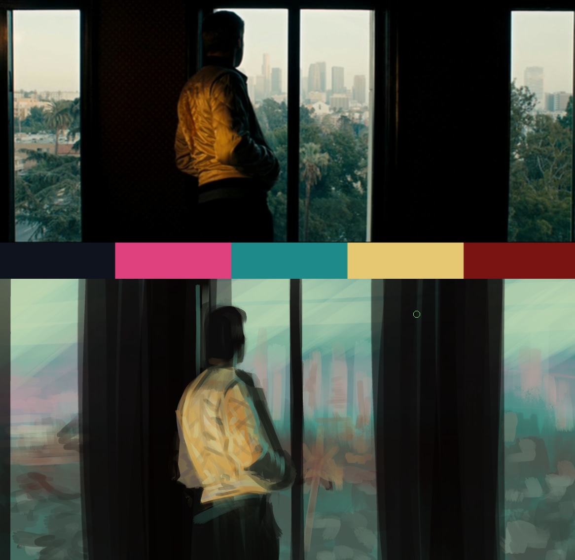 Etude scene de film 1er juin 2026 par lynaldine