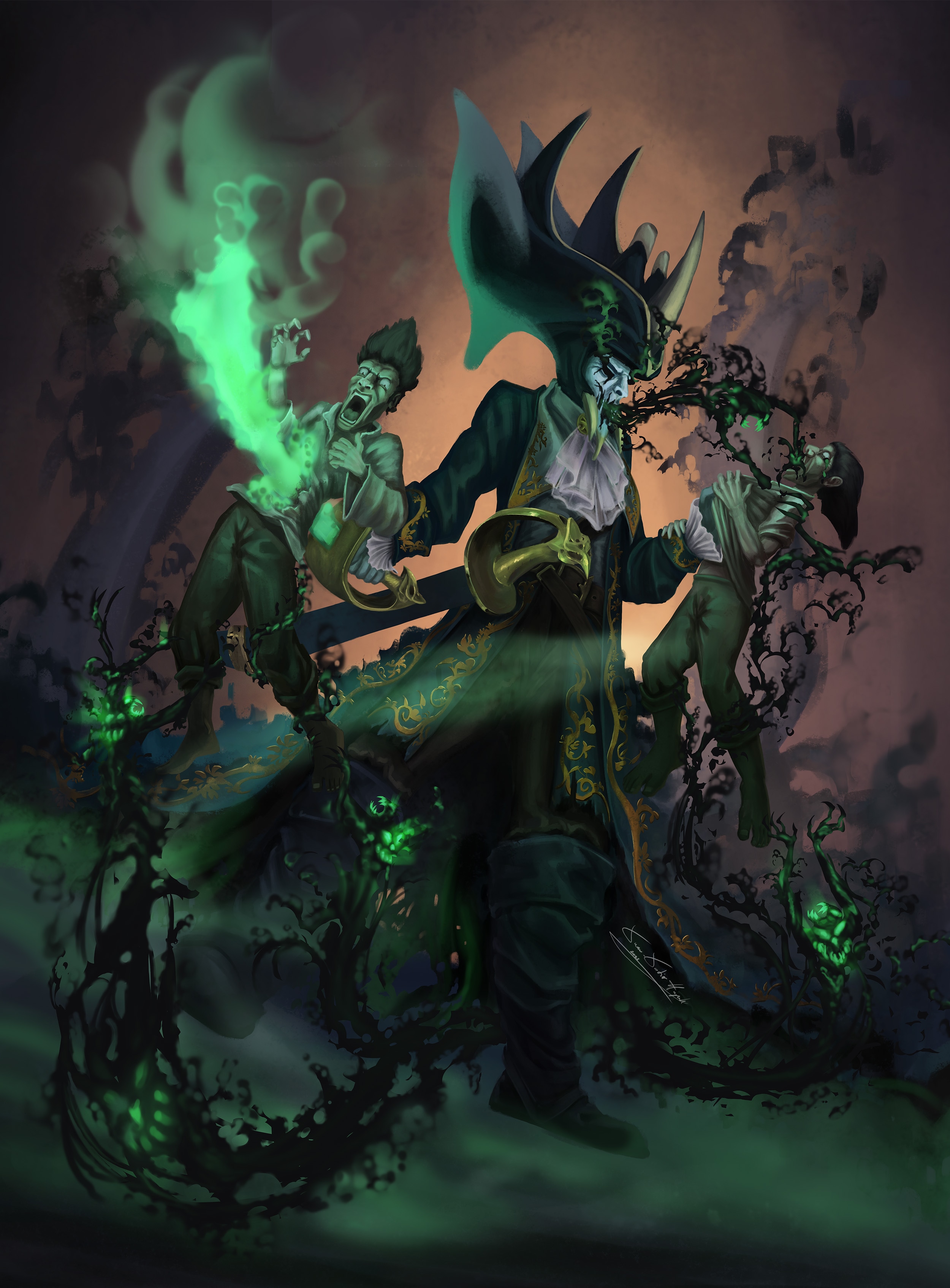 Le capitaine de Black Bones par Xuan