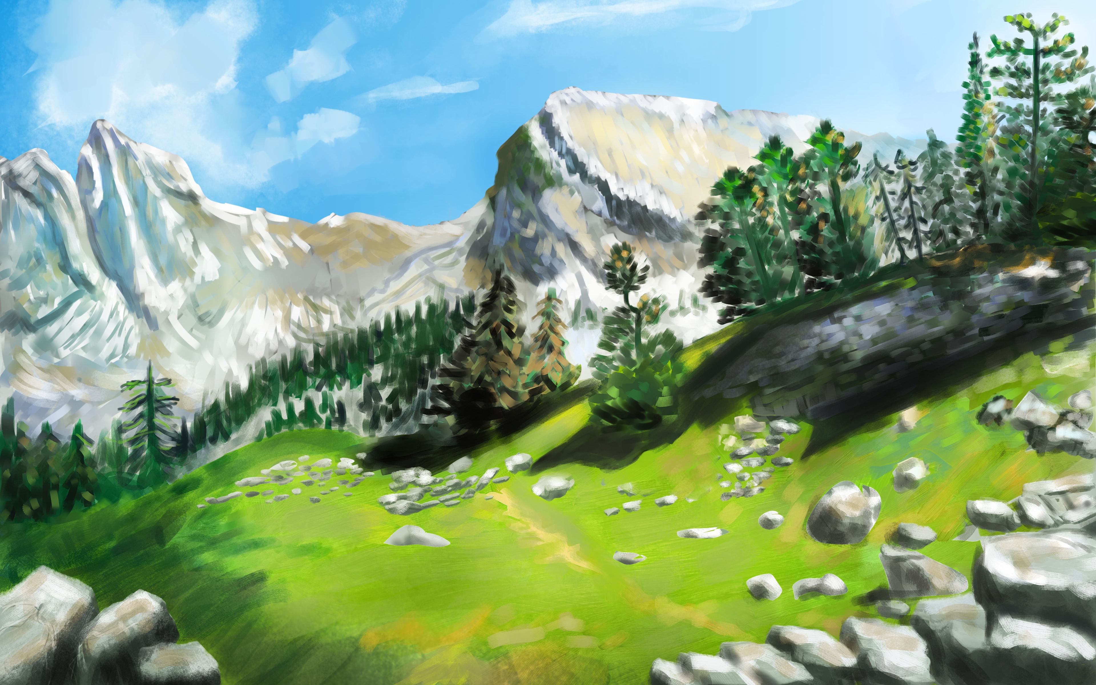 Montagne par Dashyblaster