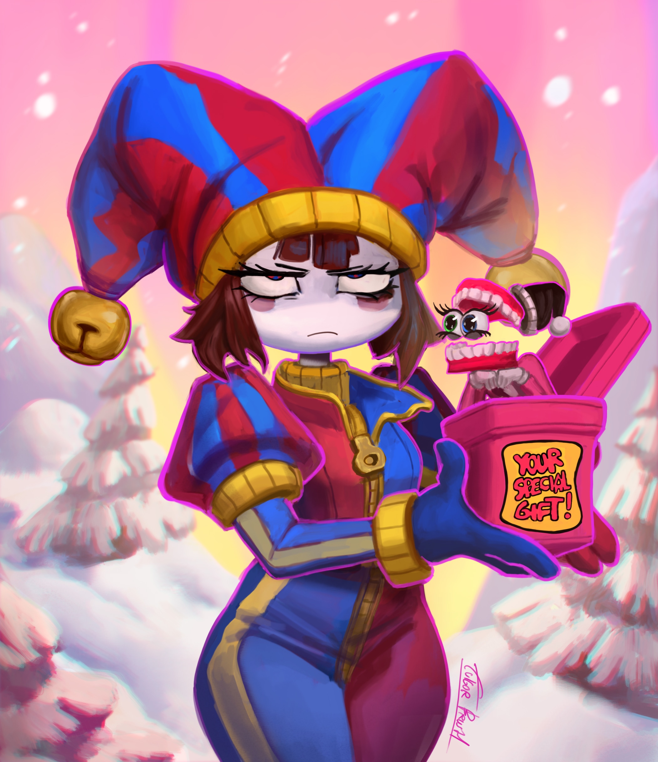 HAPPY NEW YEAR POMNI! par fulgorbrush