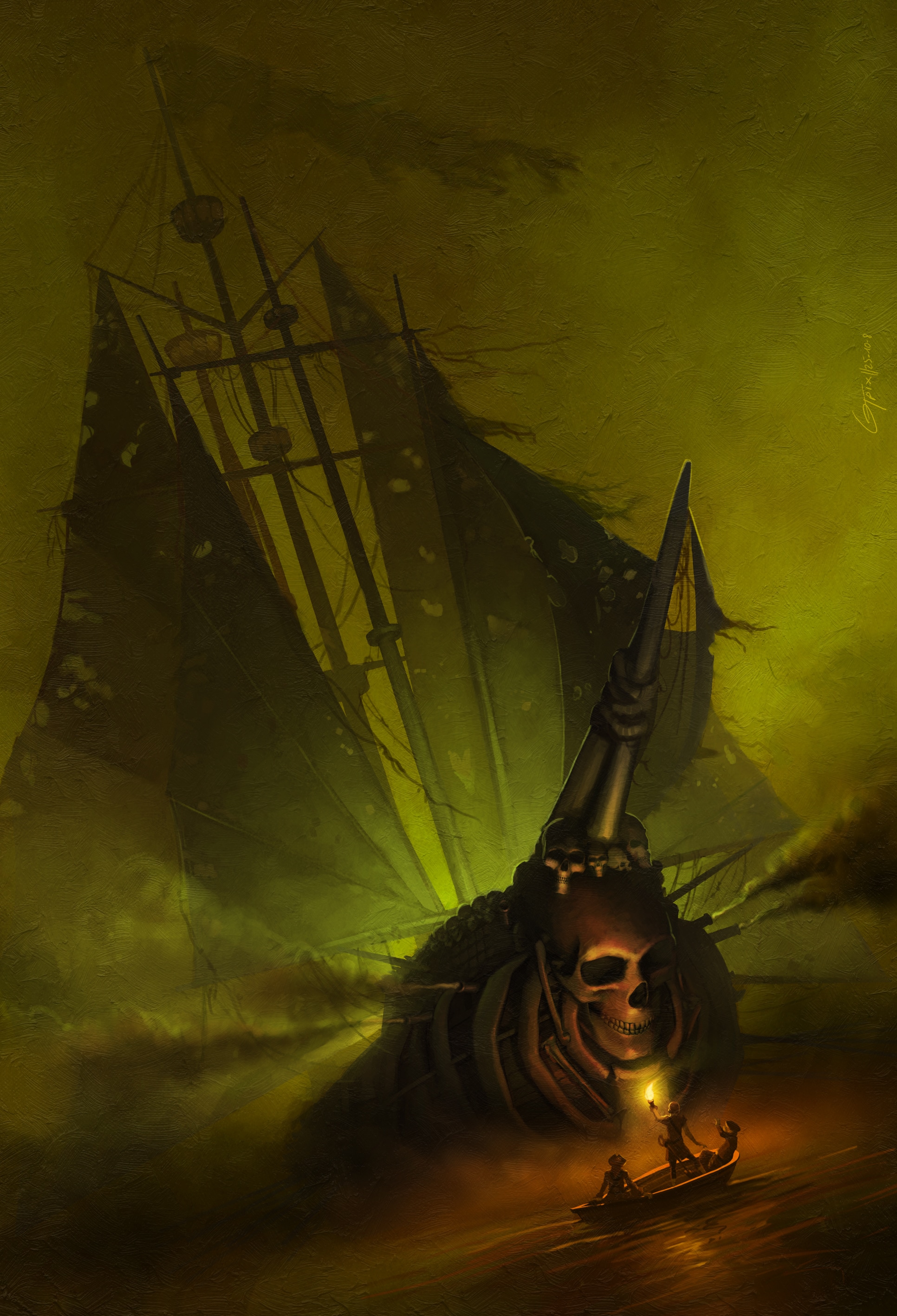 Le Black Bones - challenge #20 par gtpix