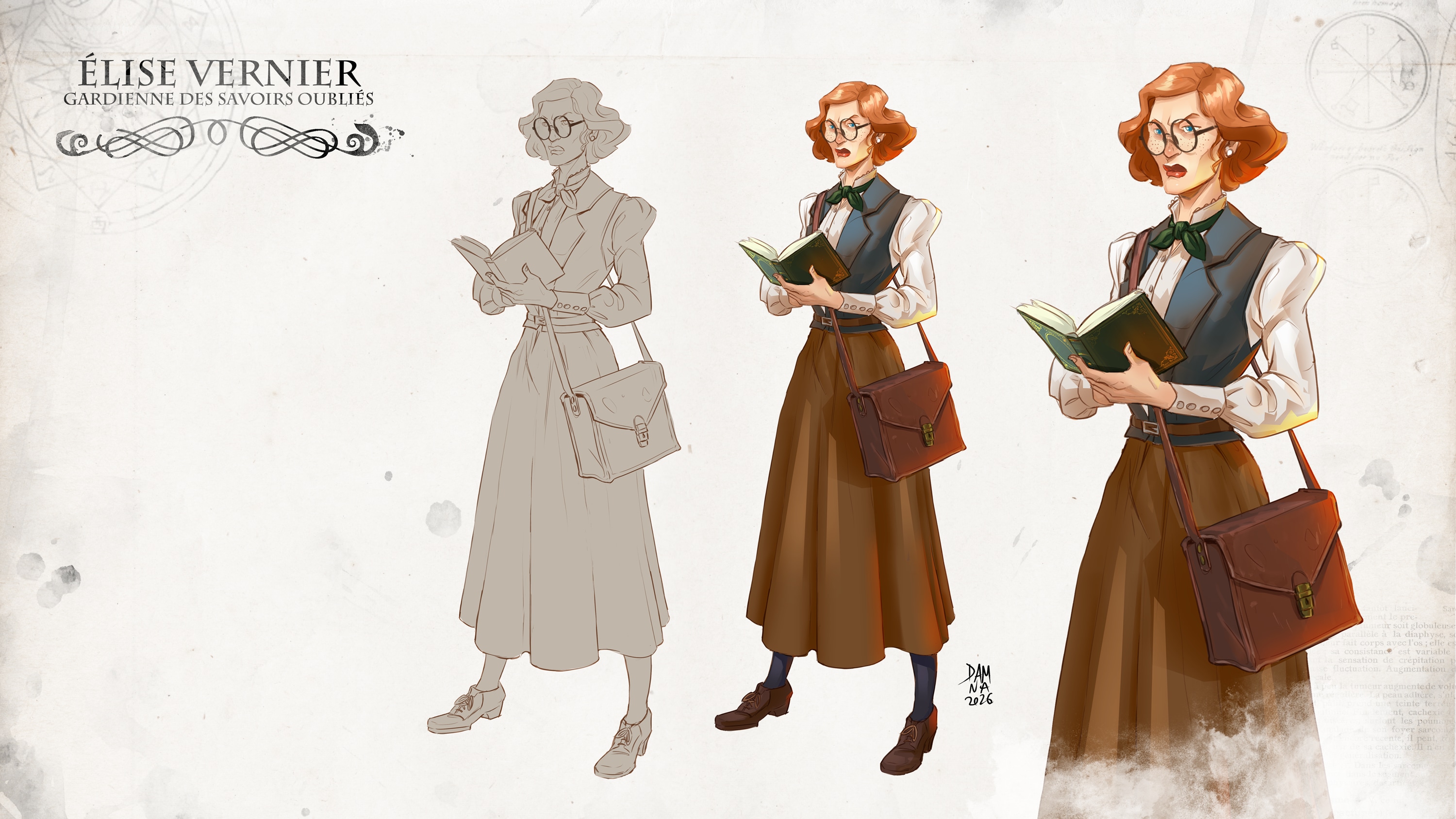 Investigateurs pour L'appel de Cthulhu par Dam Na