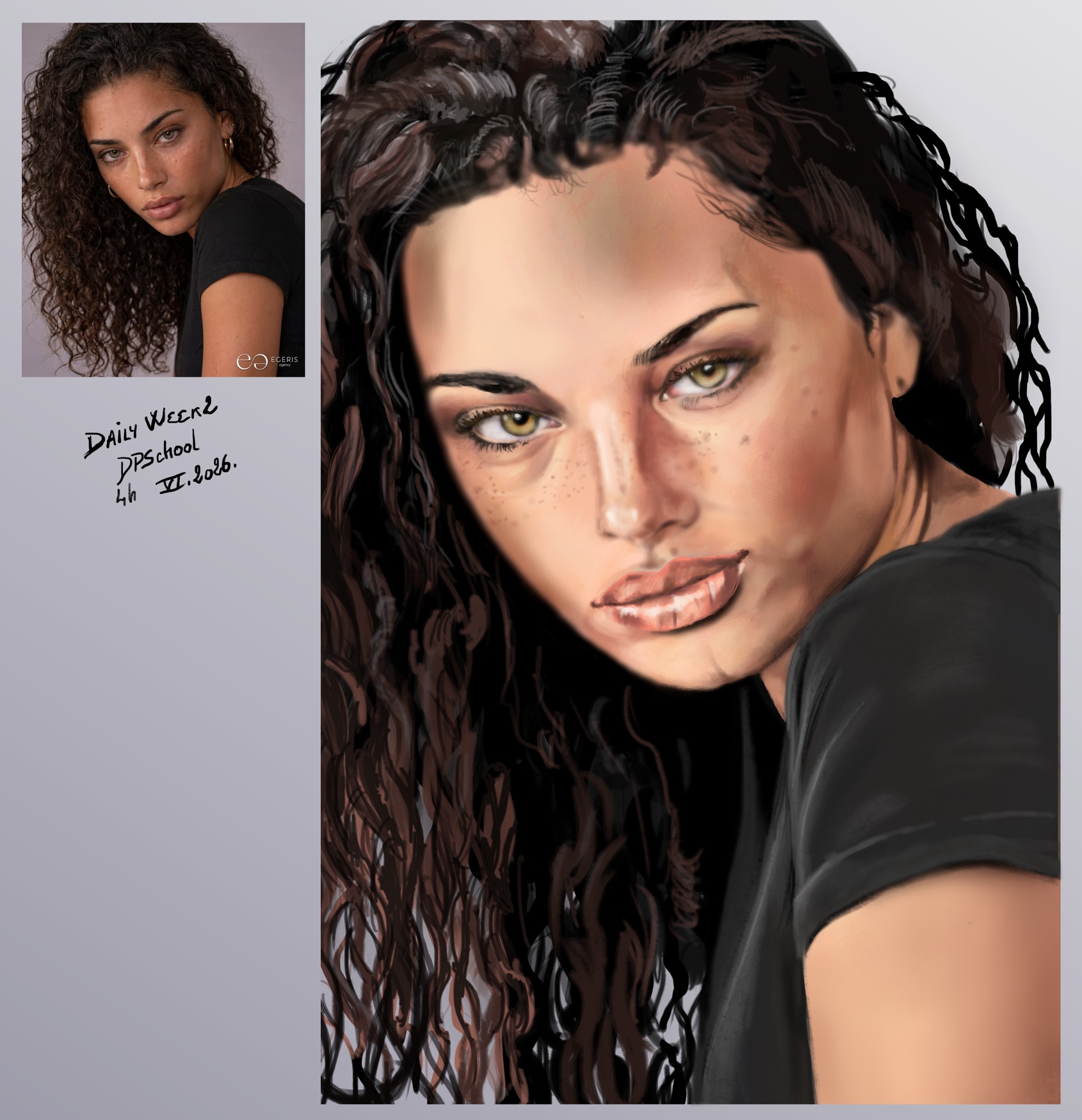 daily week portraits 2 par djeidjei