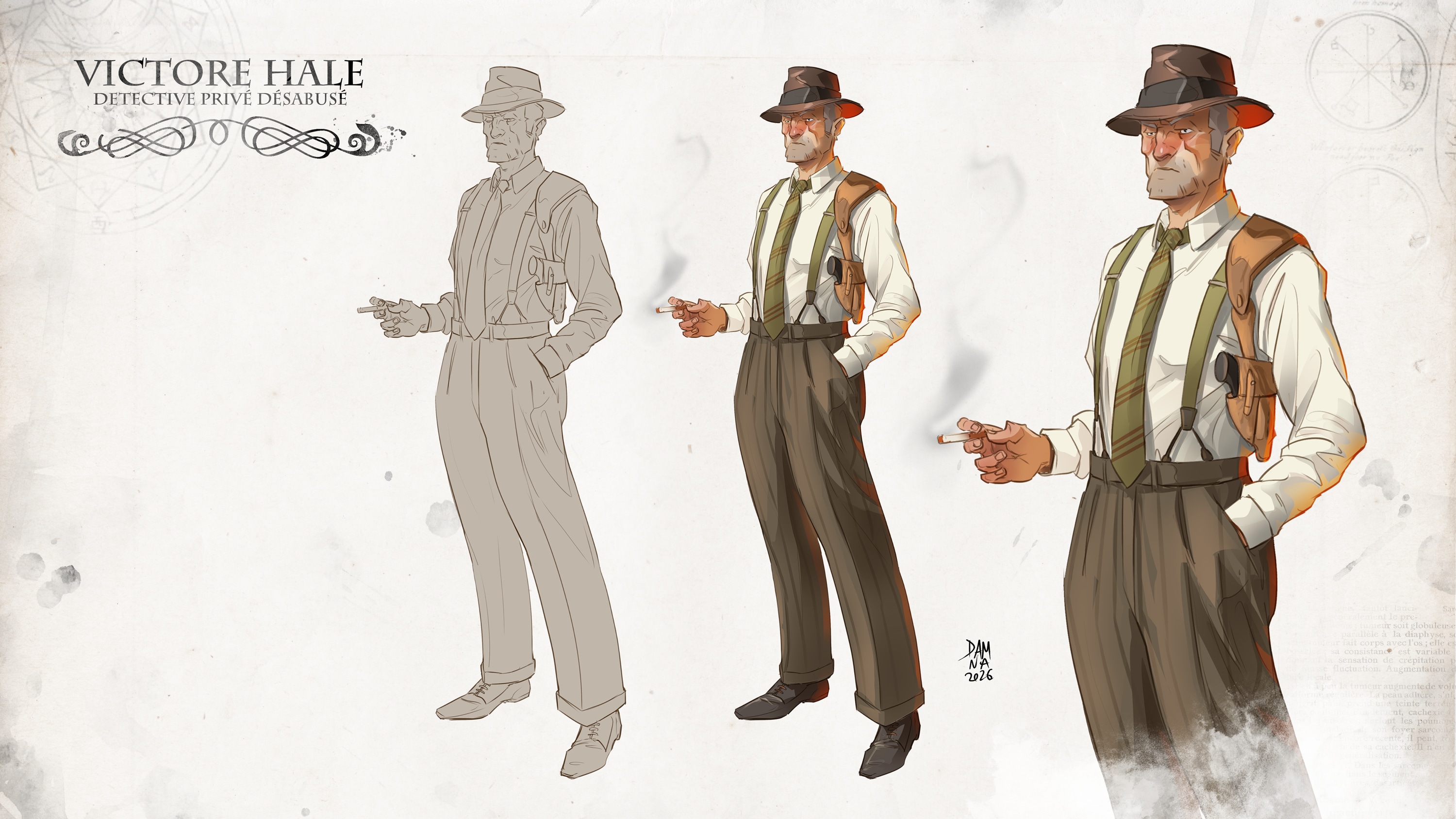 Investigateurs pour L'appel de Cthulhu par Dam Na