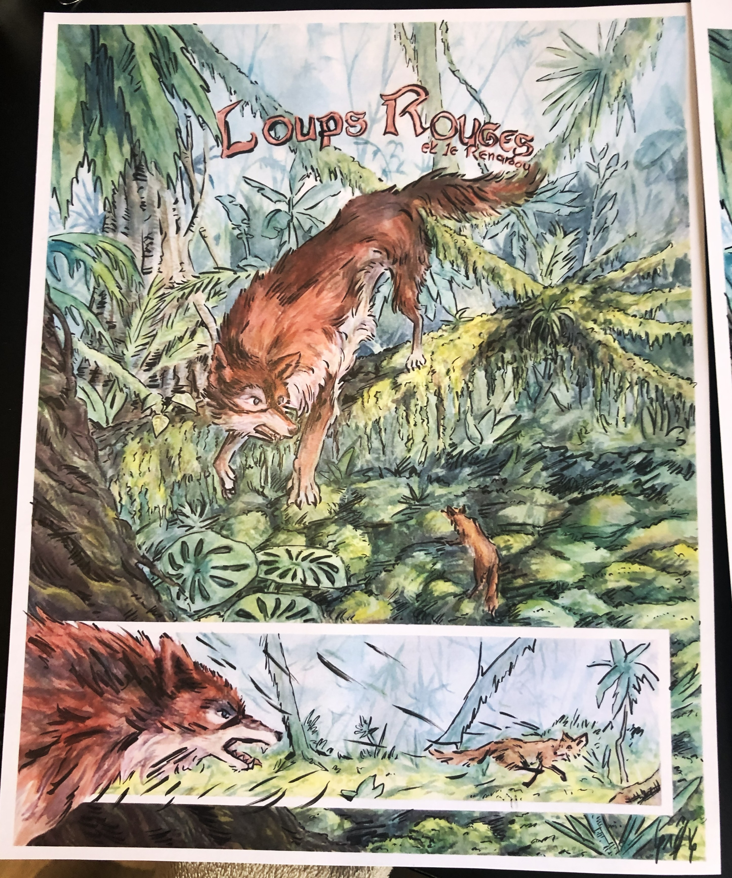 Loups Rouges et le Renardou par renardou_chetif