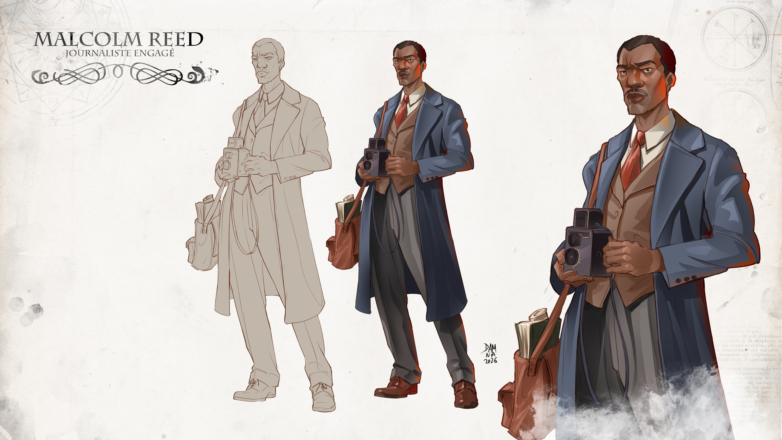 Investigateurs pour L'appel de Cthulhu par Dam Na