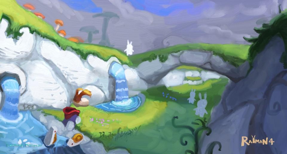 Rayman 4  La plaine par anthonyphilippeau