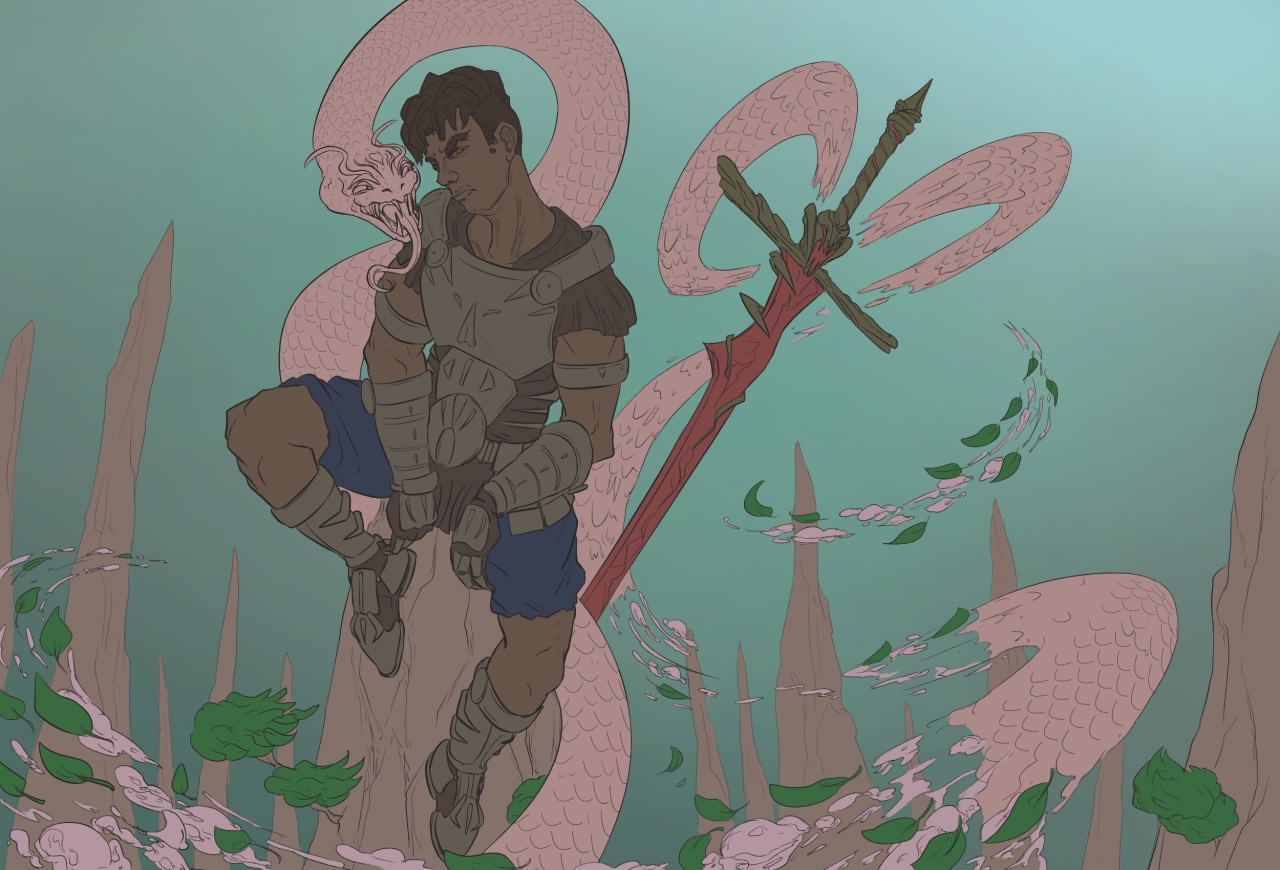 Amoun et l'épée maudite par 1 neas