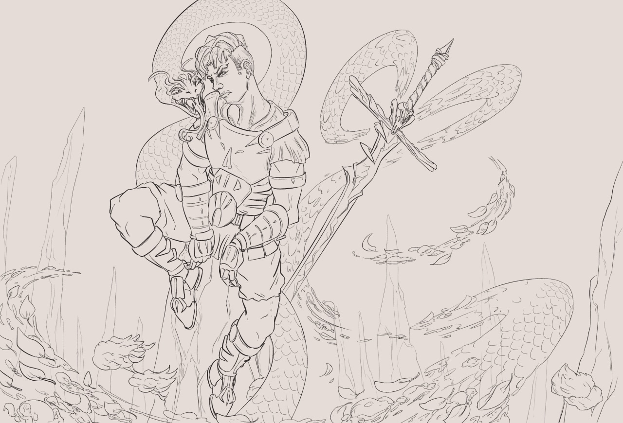 Amoun et l'épée maudite par 1 neas