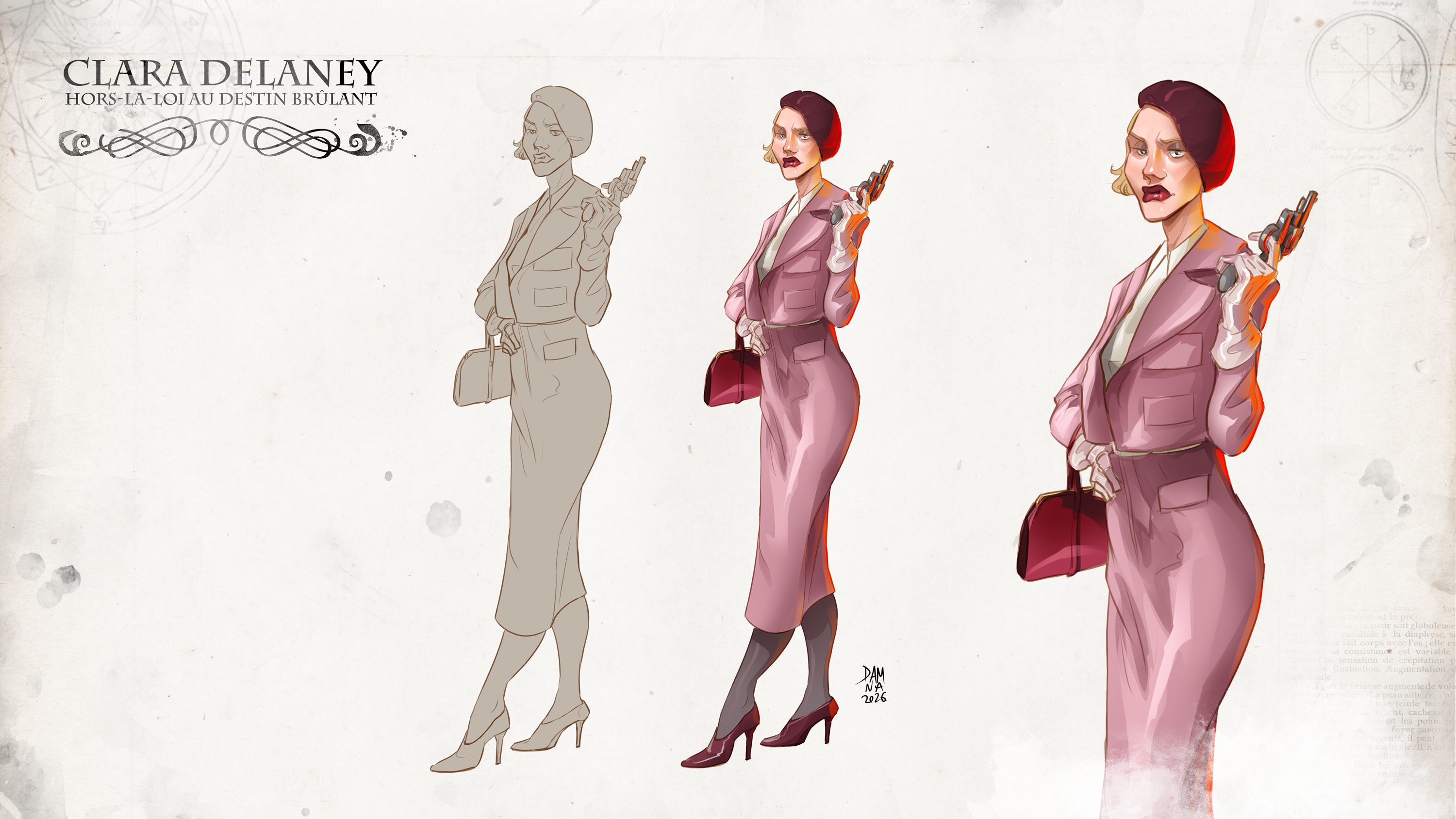 Investigateurs pour L'appel de Cthulhu par Dam Na