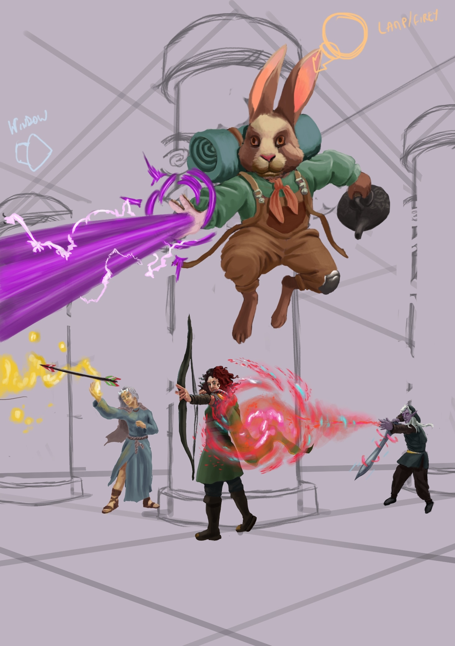 DND - Éclair traceur par Ombregem