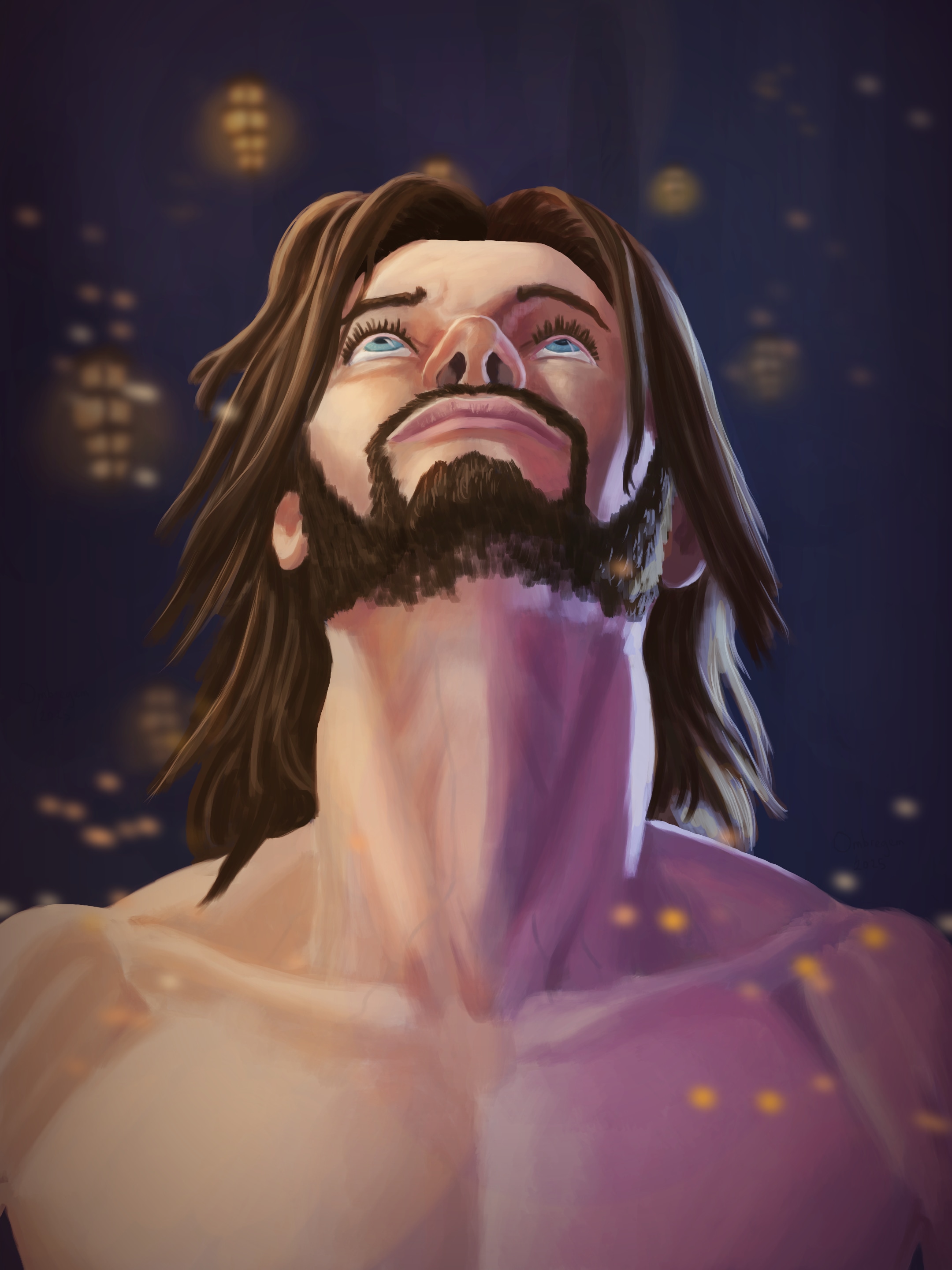 Self portrait 2025 (enfin...) par Ombregem