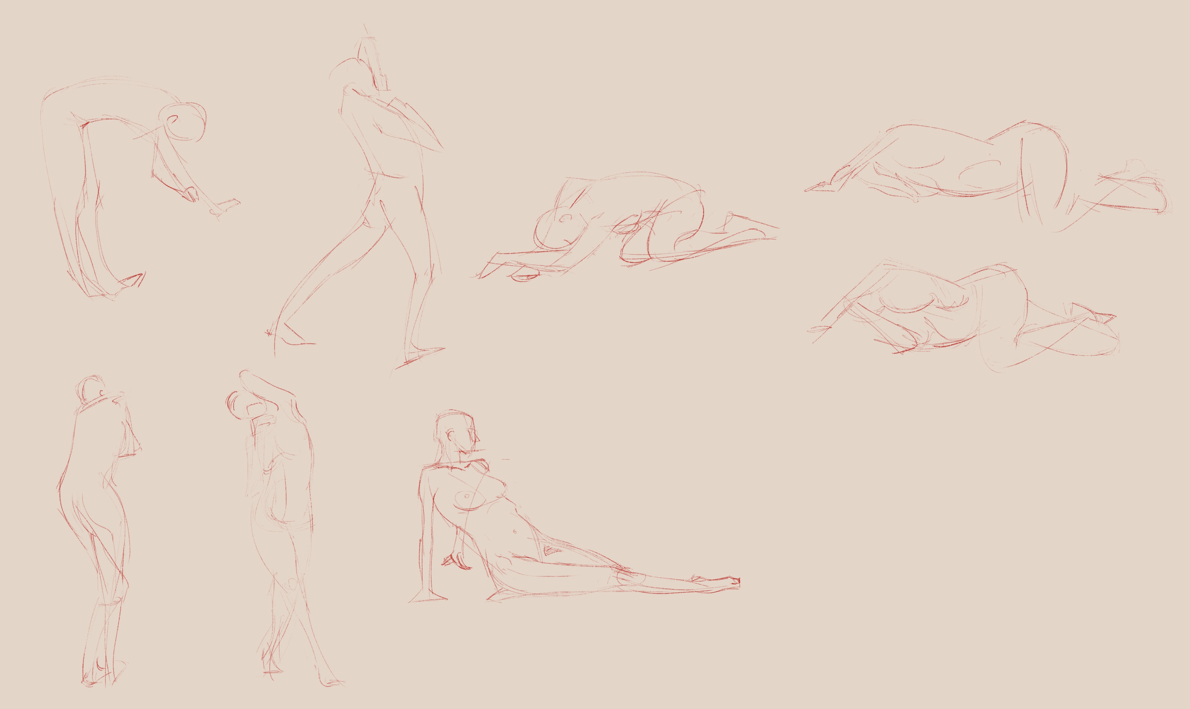 GEsture Drawing par Razaskiel
