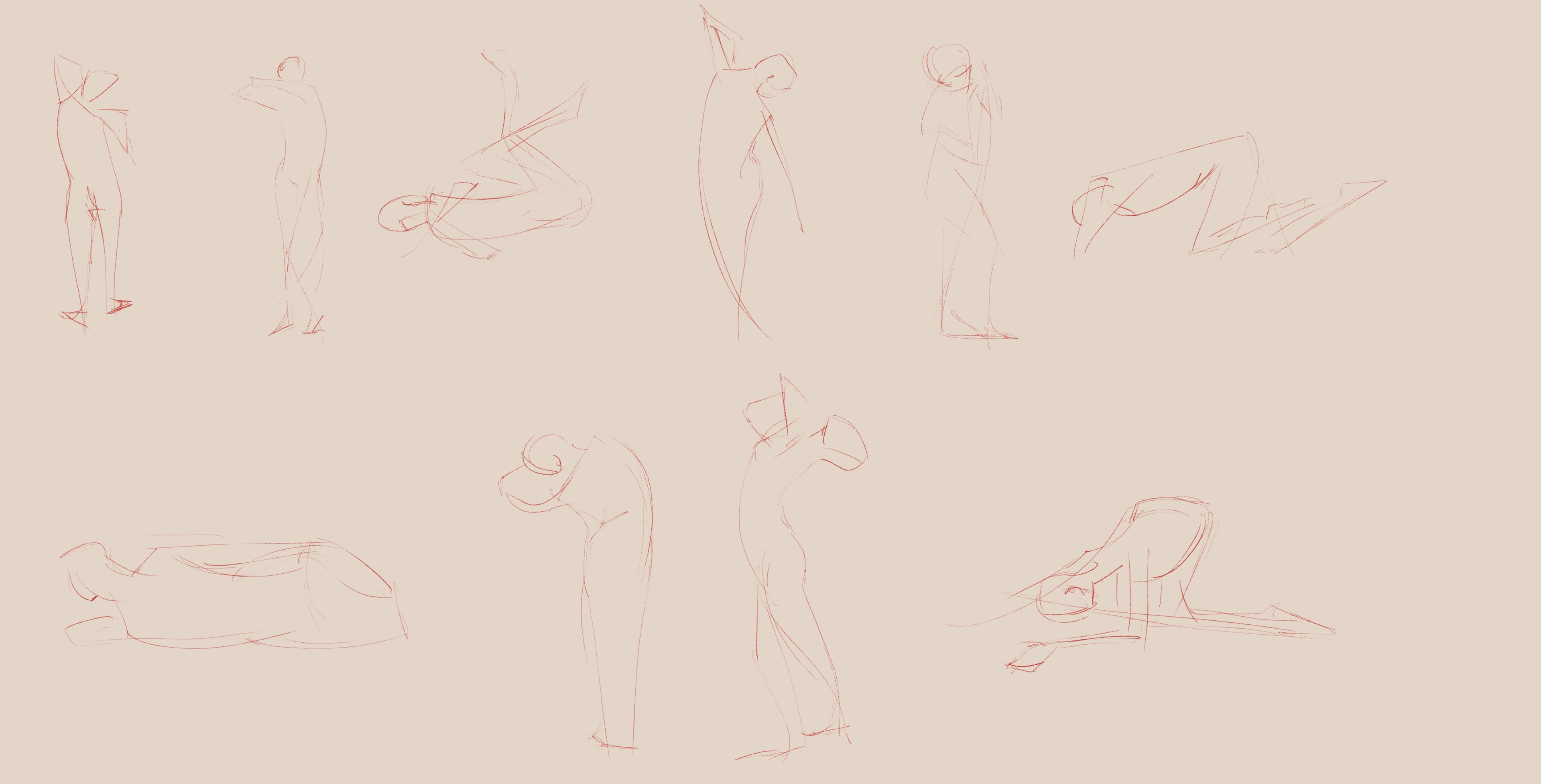 GEsture Drawing par Razaskiel