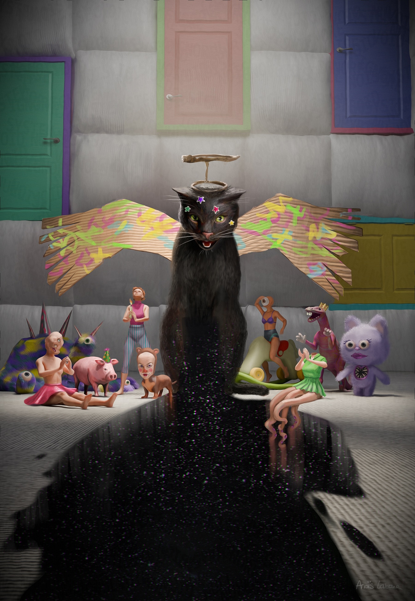 The non places: Protection par Anais Latour