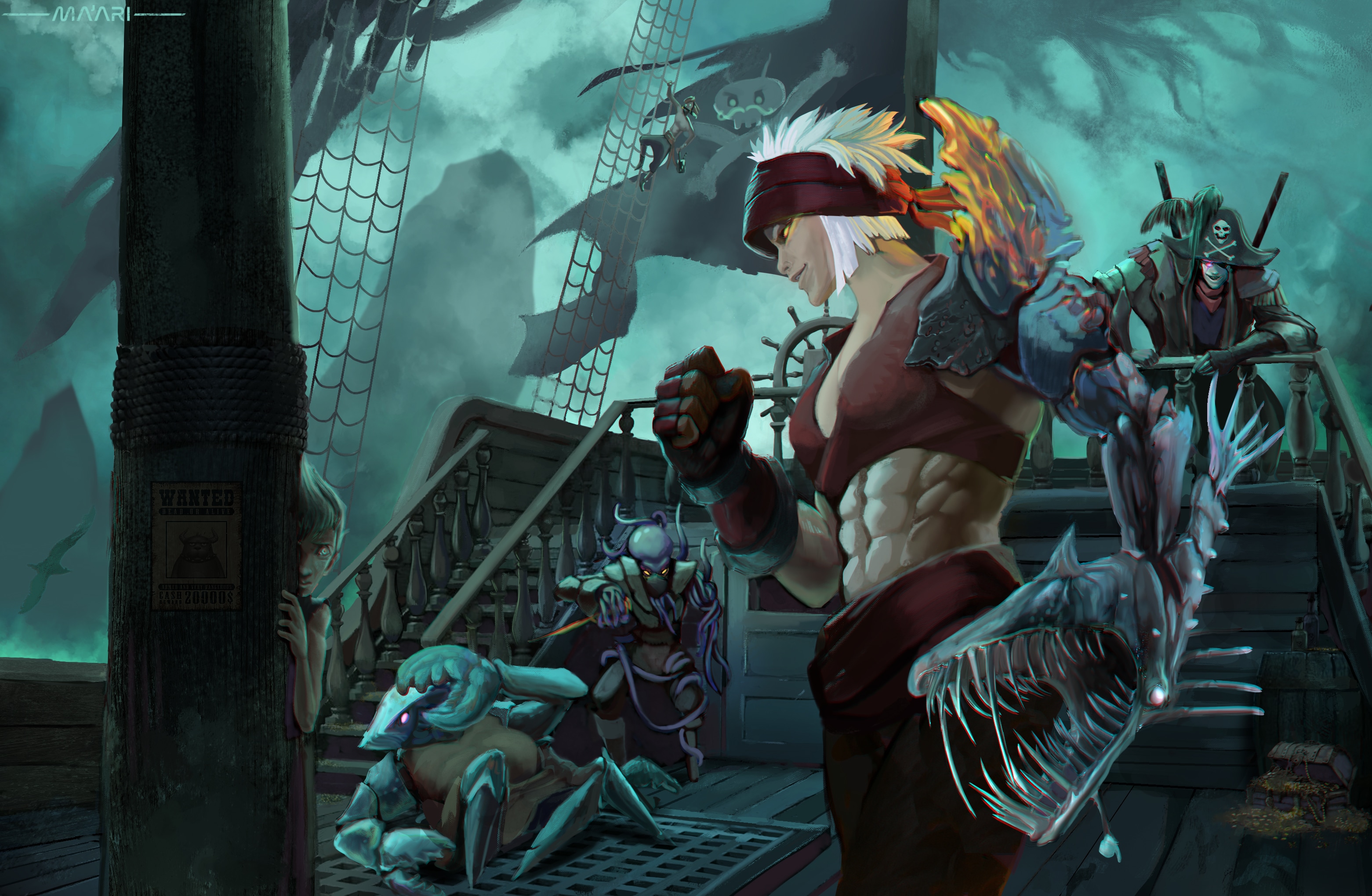 Grospoings, la pirate sans peur ! par Ma'ari