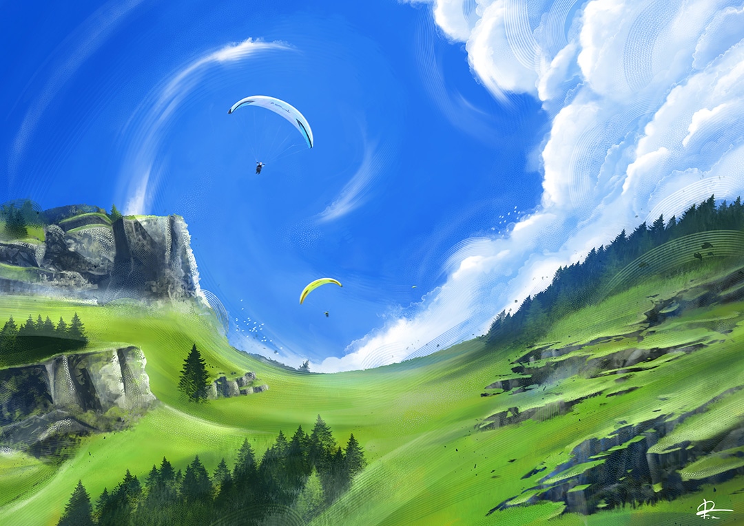 Alpine breath par Angélique