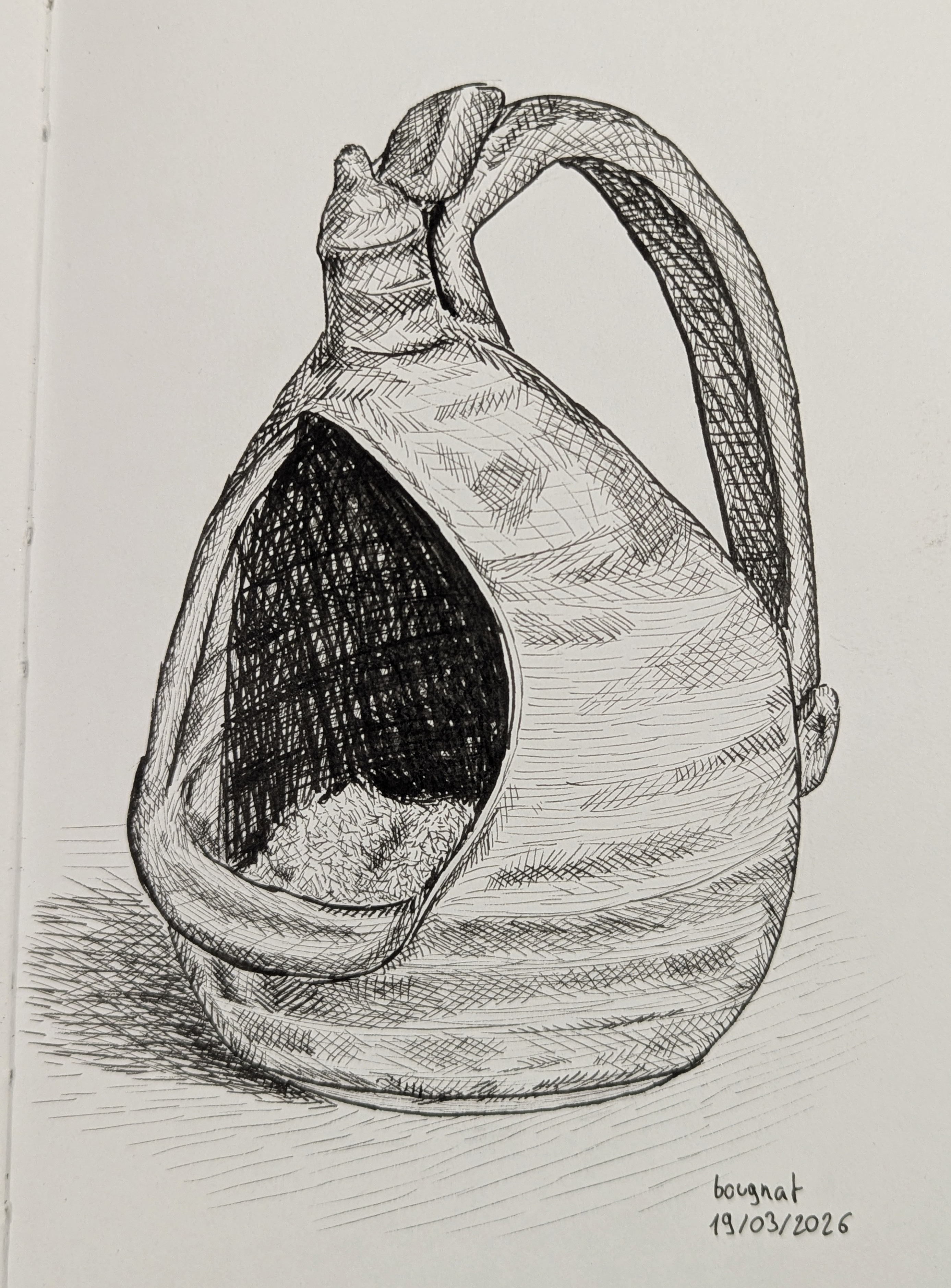 Tradi - Etudes aux feutres fins / crayons graphites par bougnat