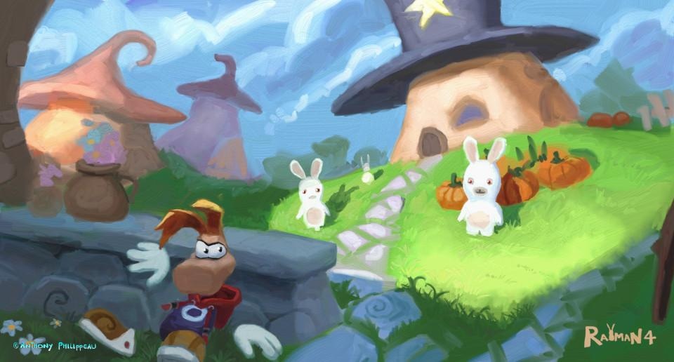 Rayman 4  Le jardin du magicien par anthonyphilippeau