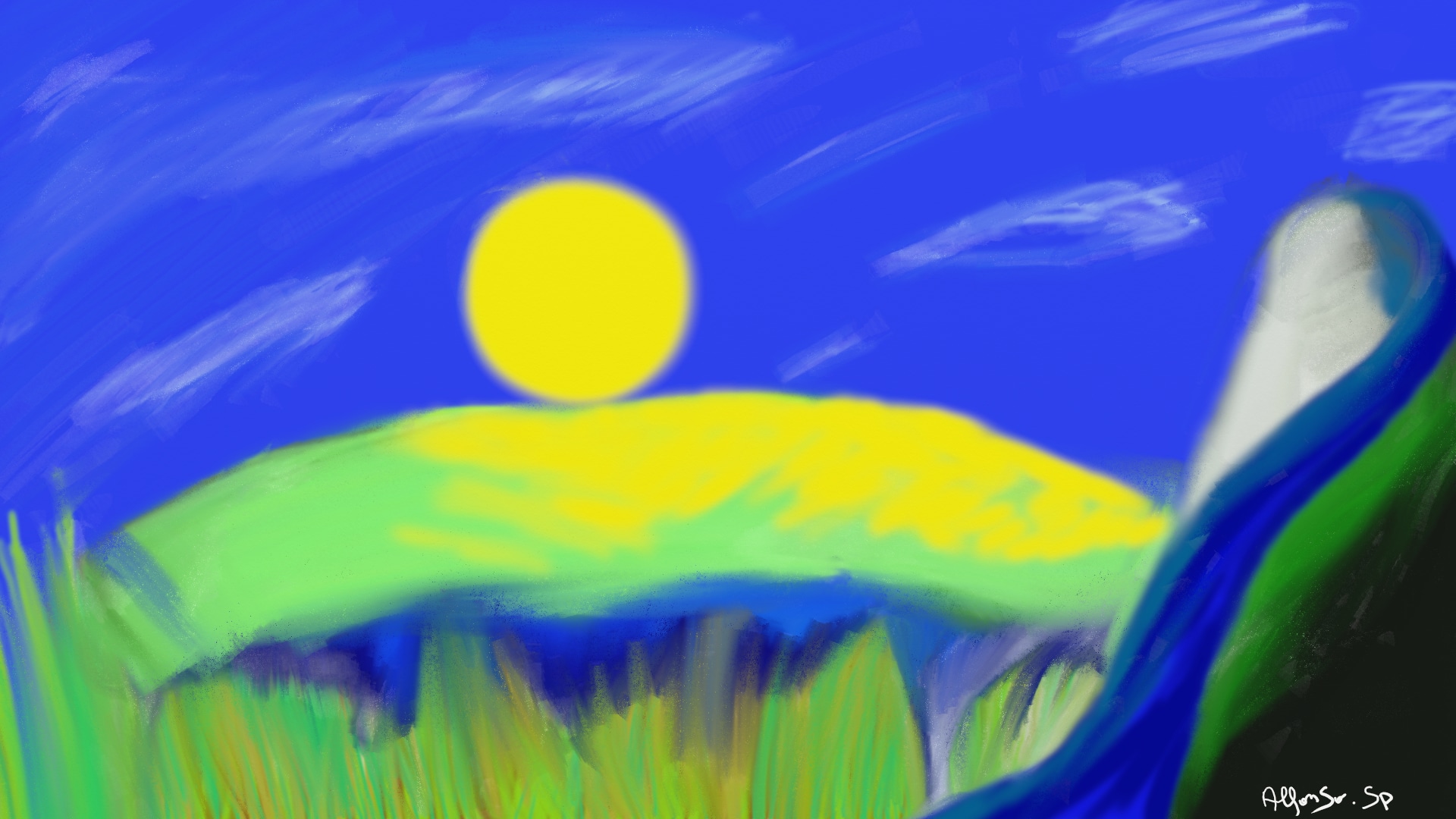 soleil levant par fonzino